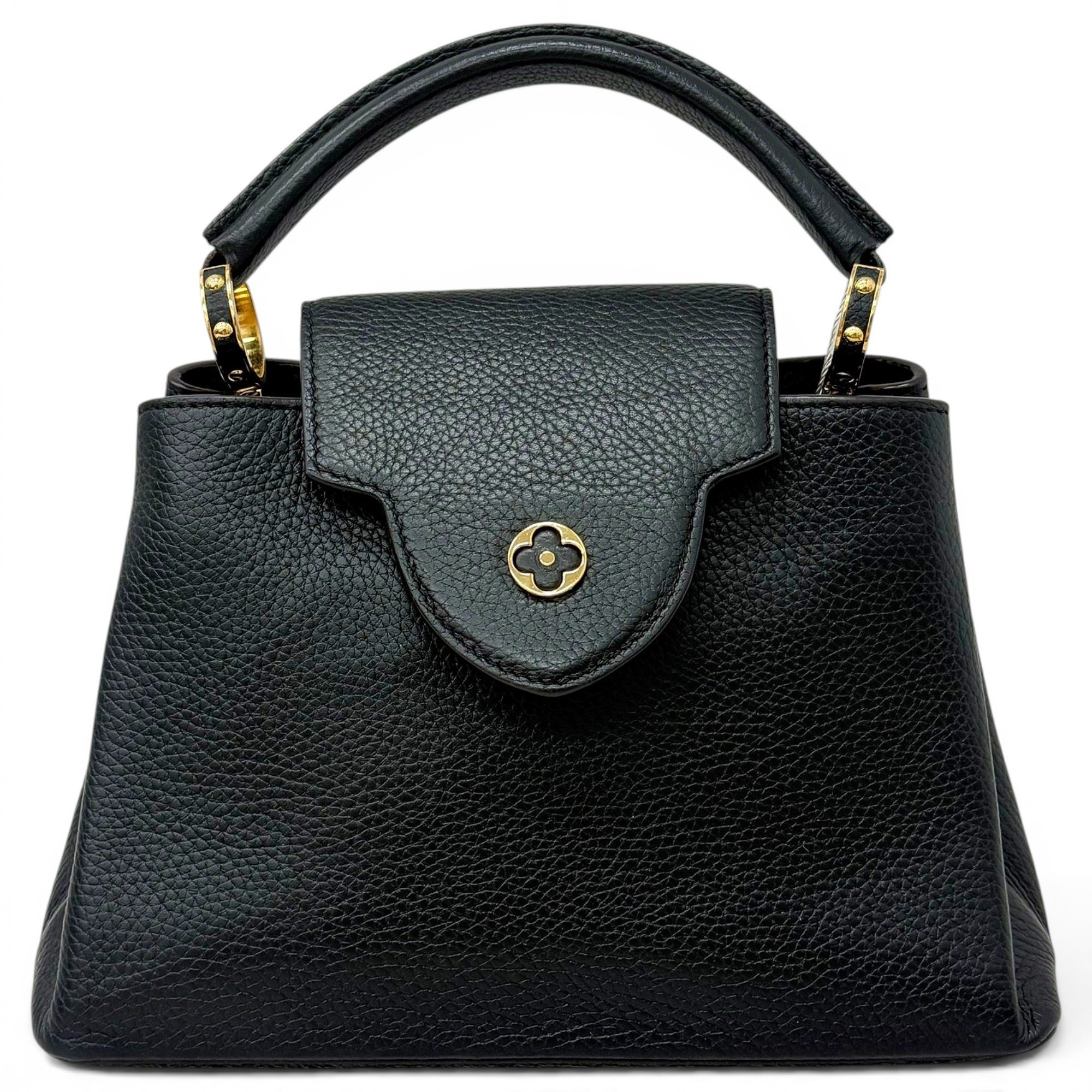 Capucines leather handbag
