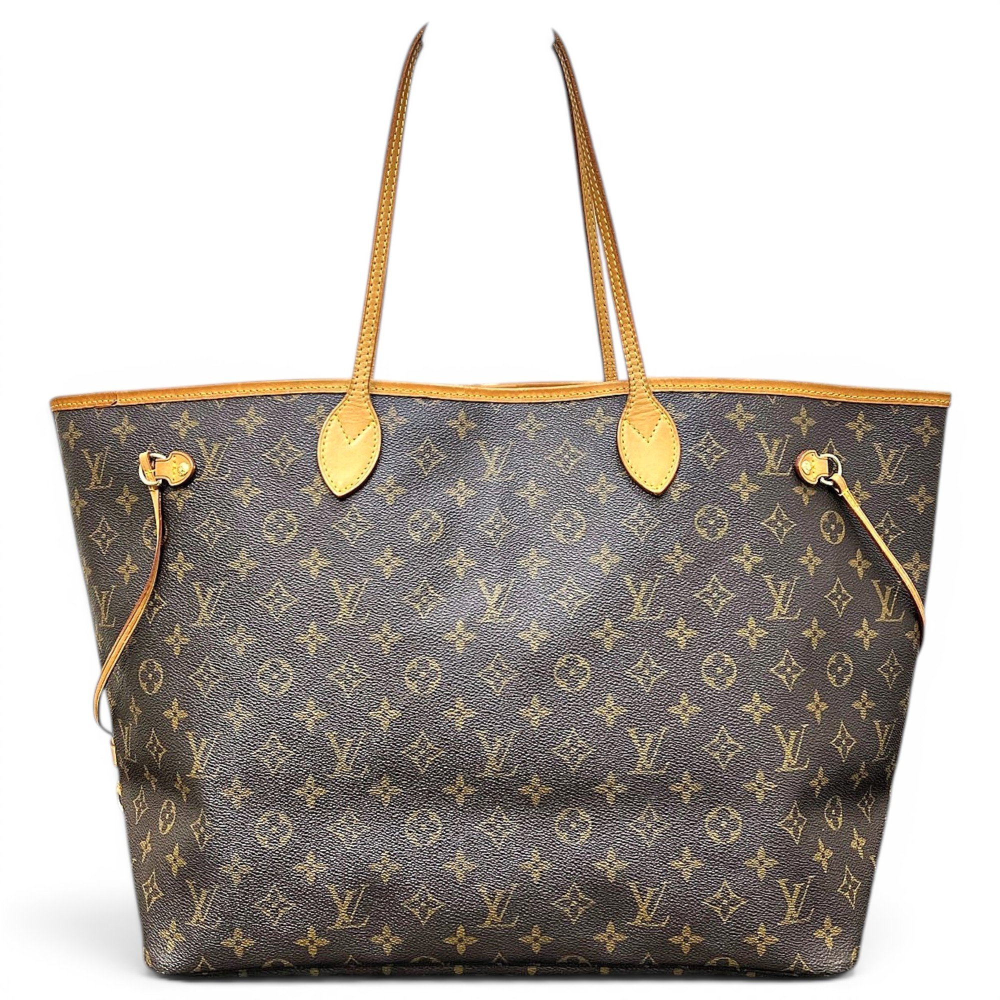 Neverfull leather tote