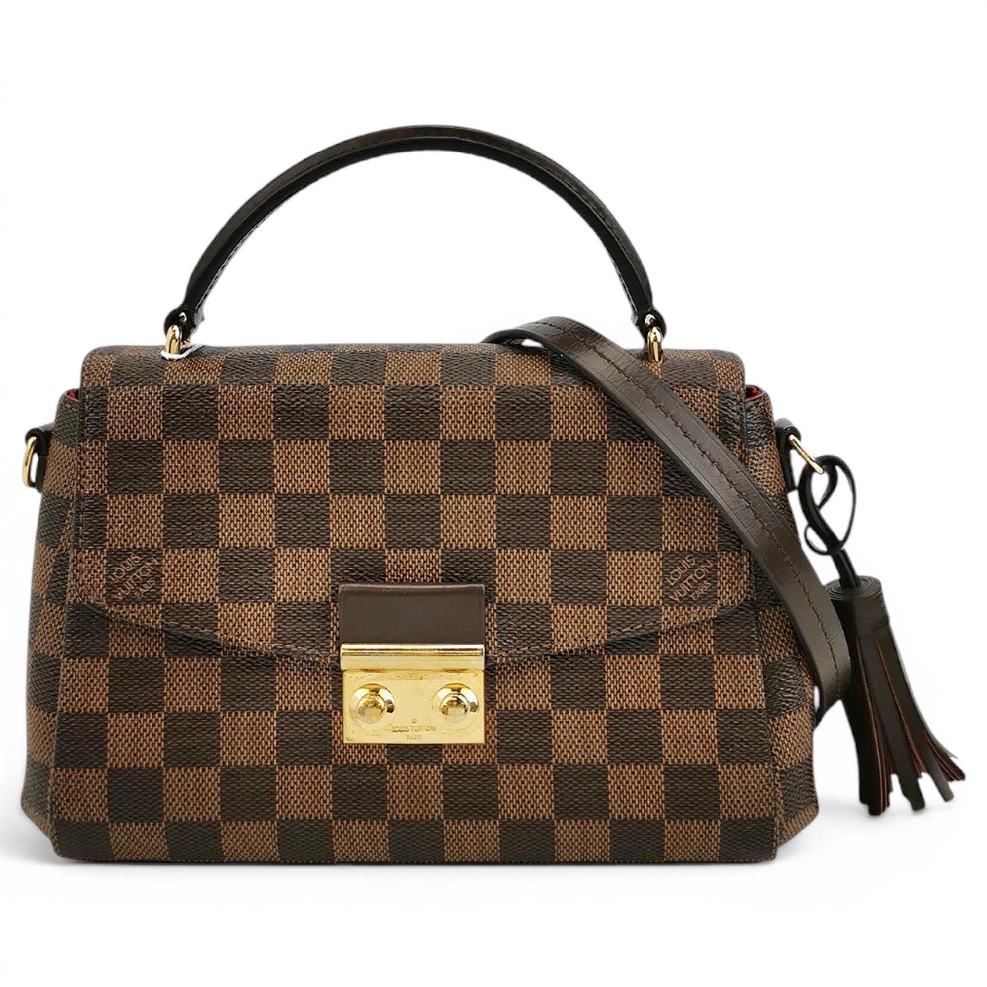 Croisette leather handbag