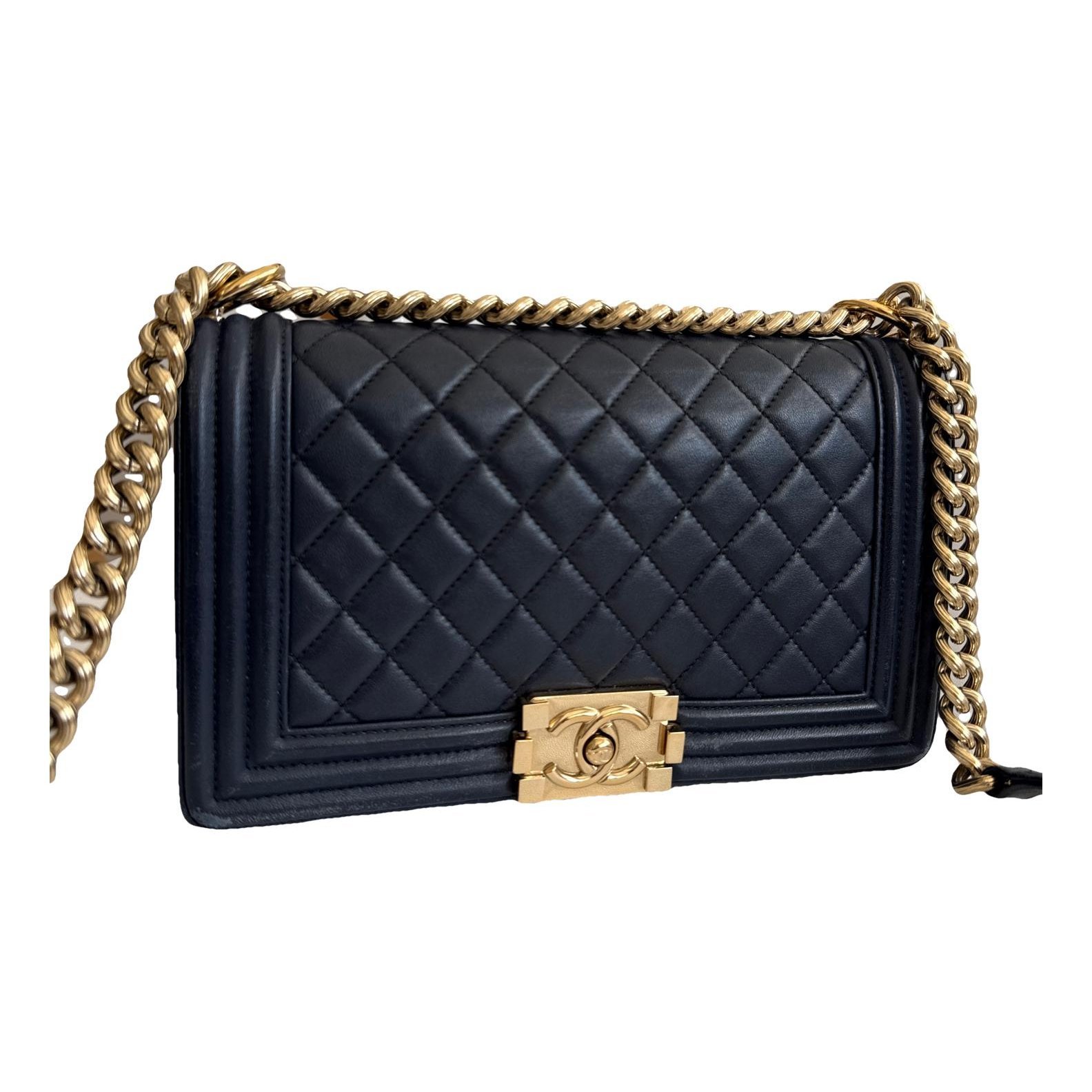 Boy leather crossbody bag