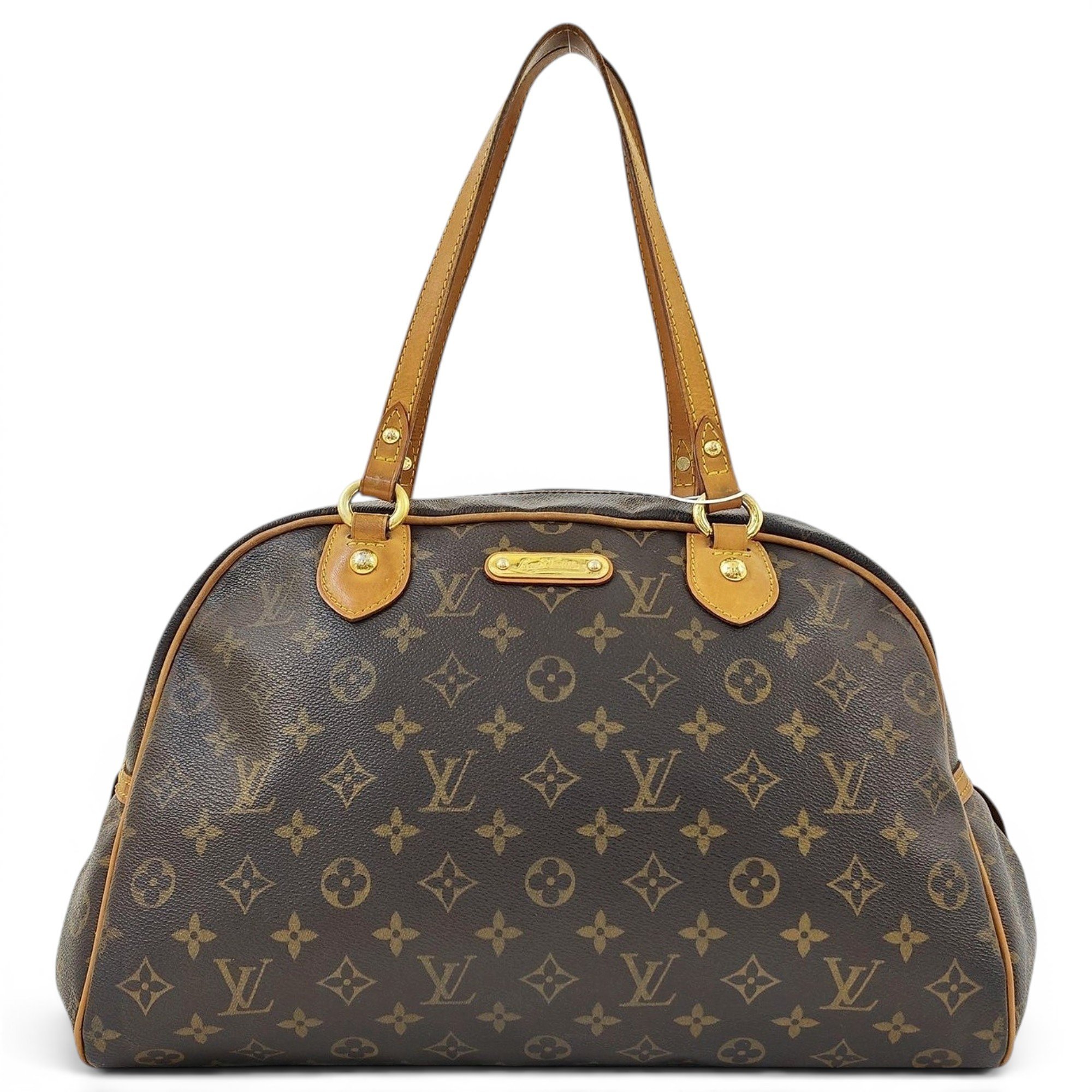 Montorgueil leather handbag