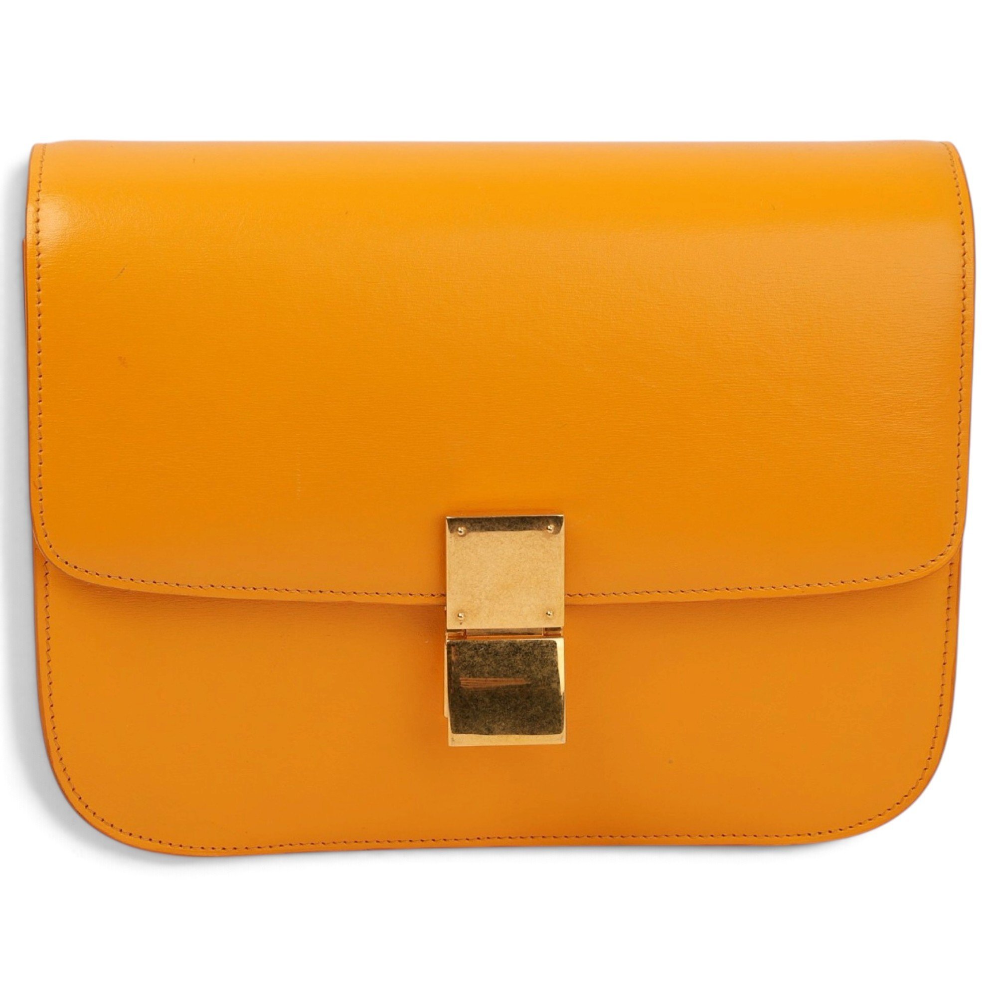 Classic leather crossbody bag