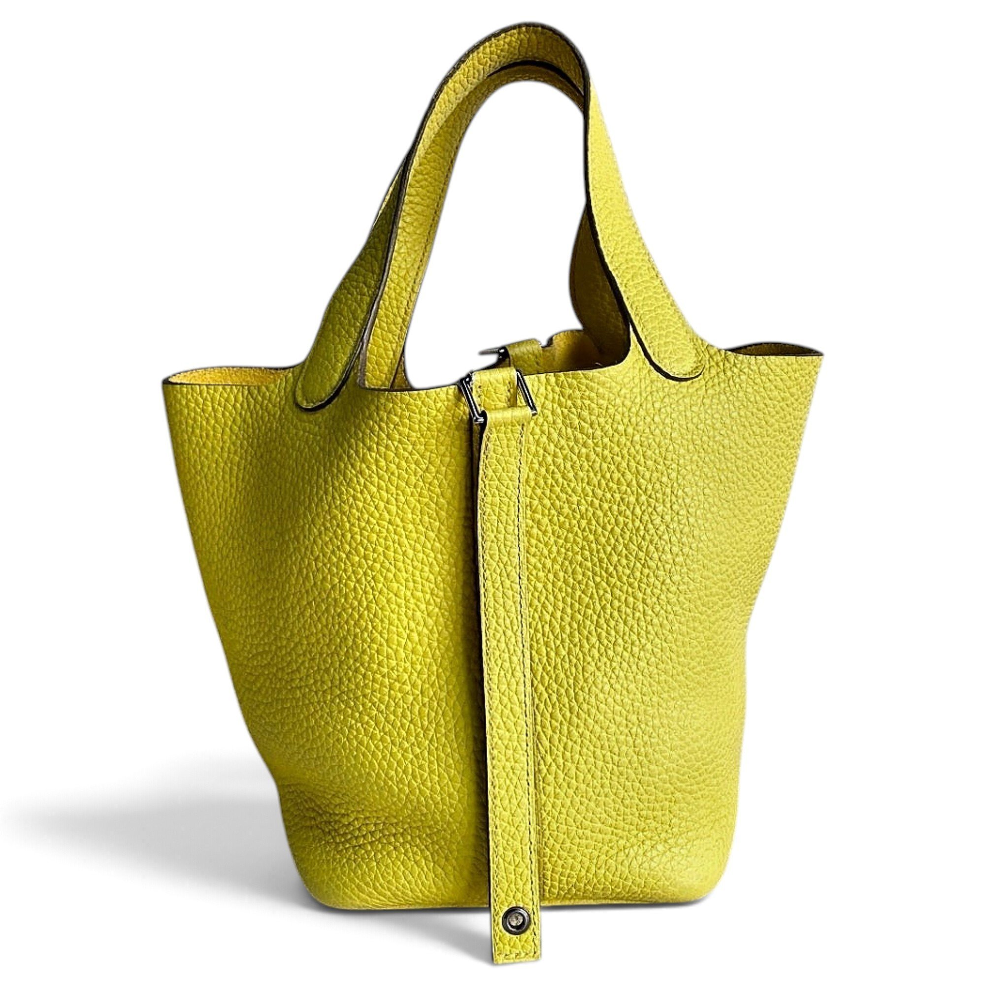 Leather tote