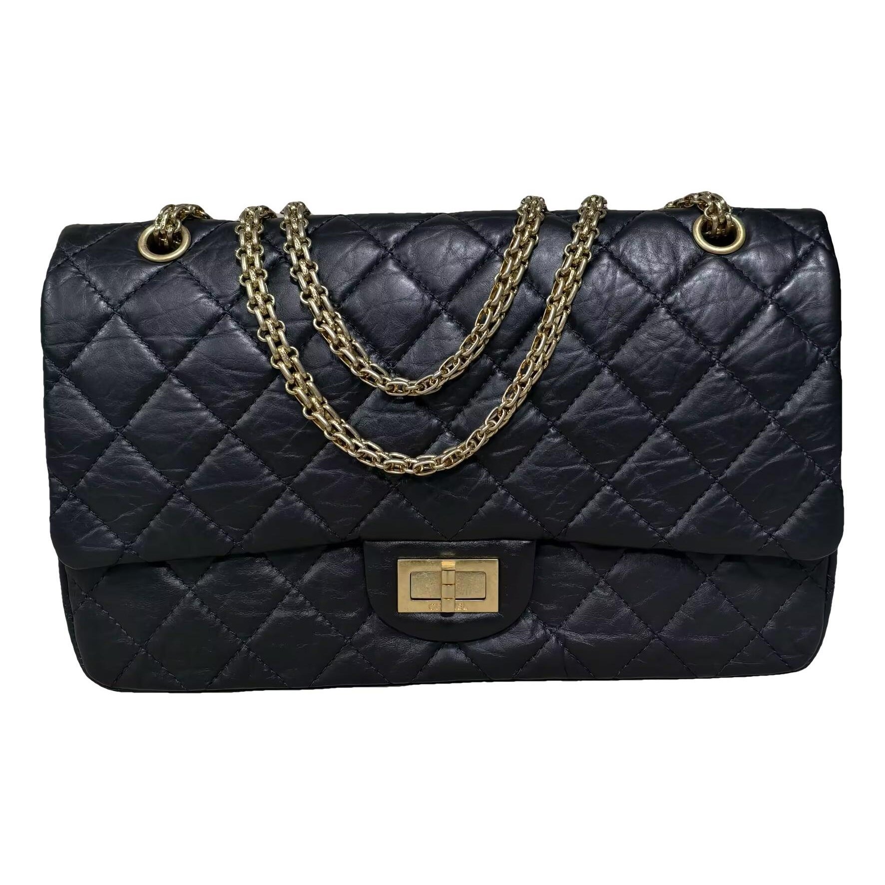 2.55 leather handbag