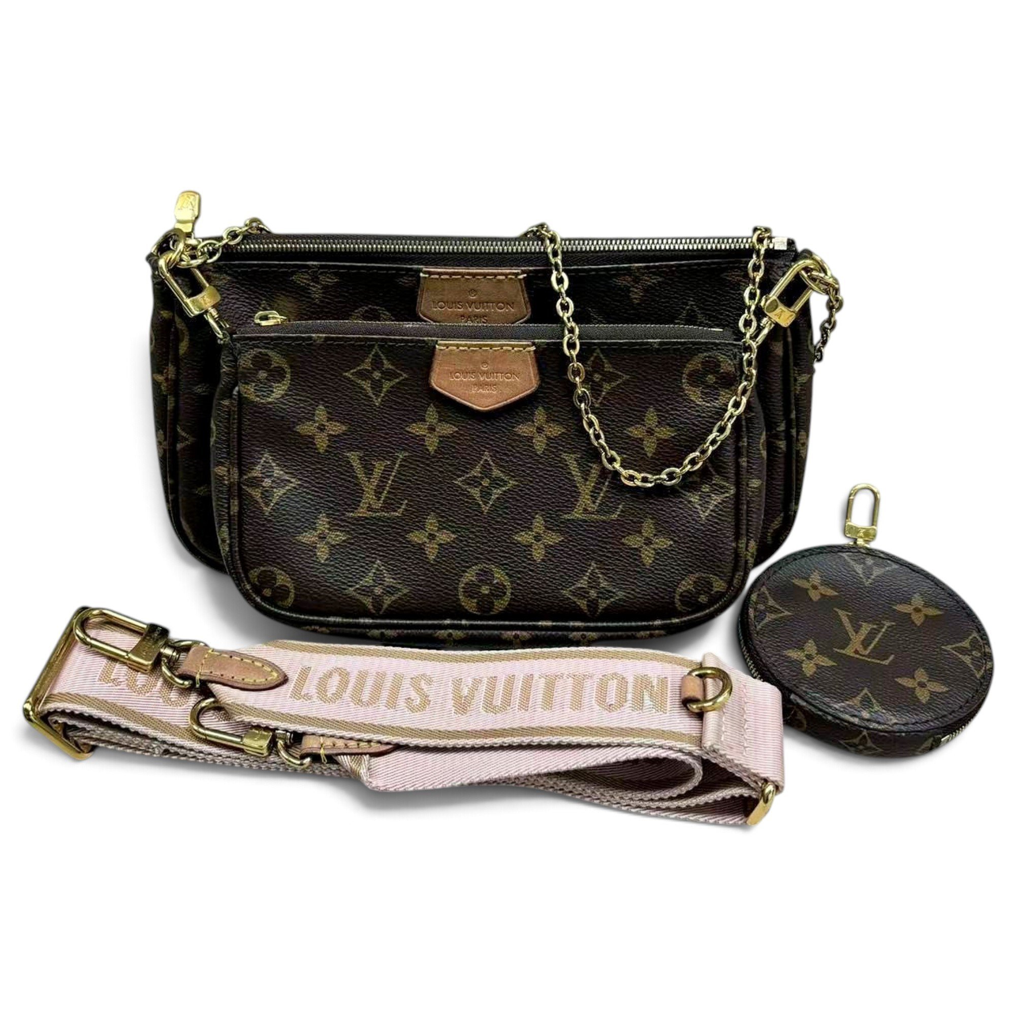Multi Pochette Accessoires leather crossbody bag