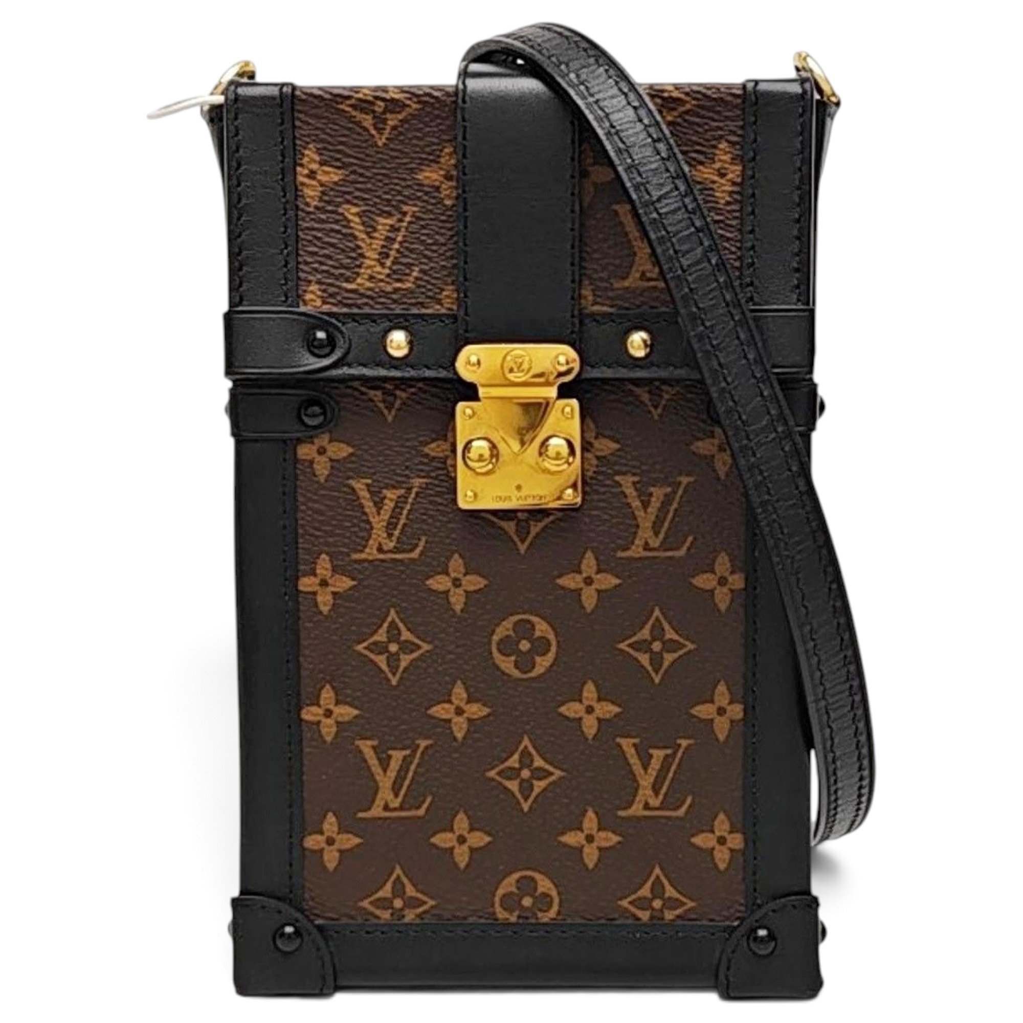 City Trunk leather handbag