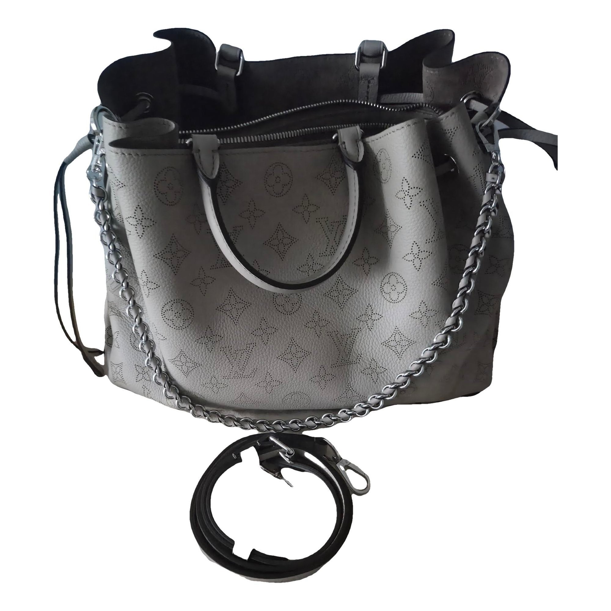Leather tote