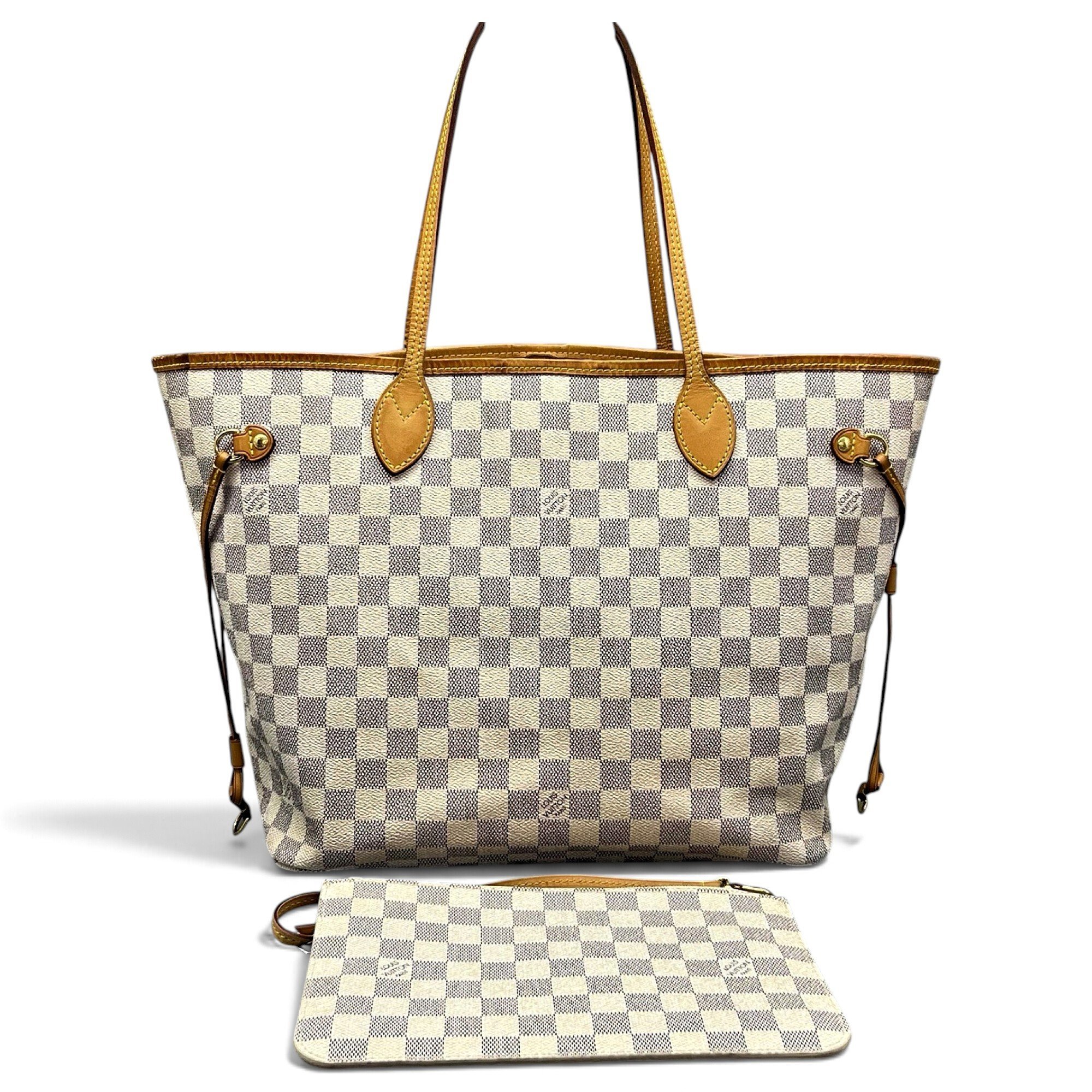 Neverfull leather tote