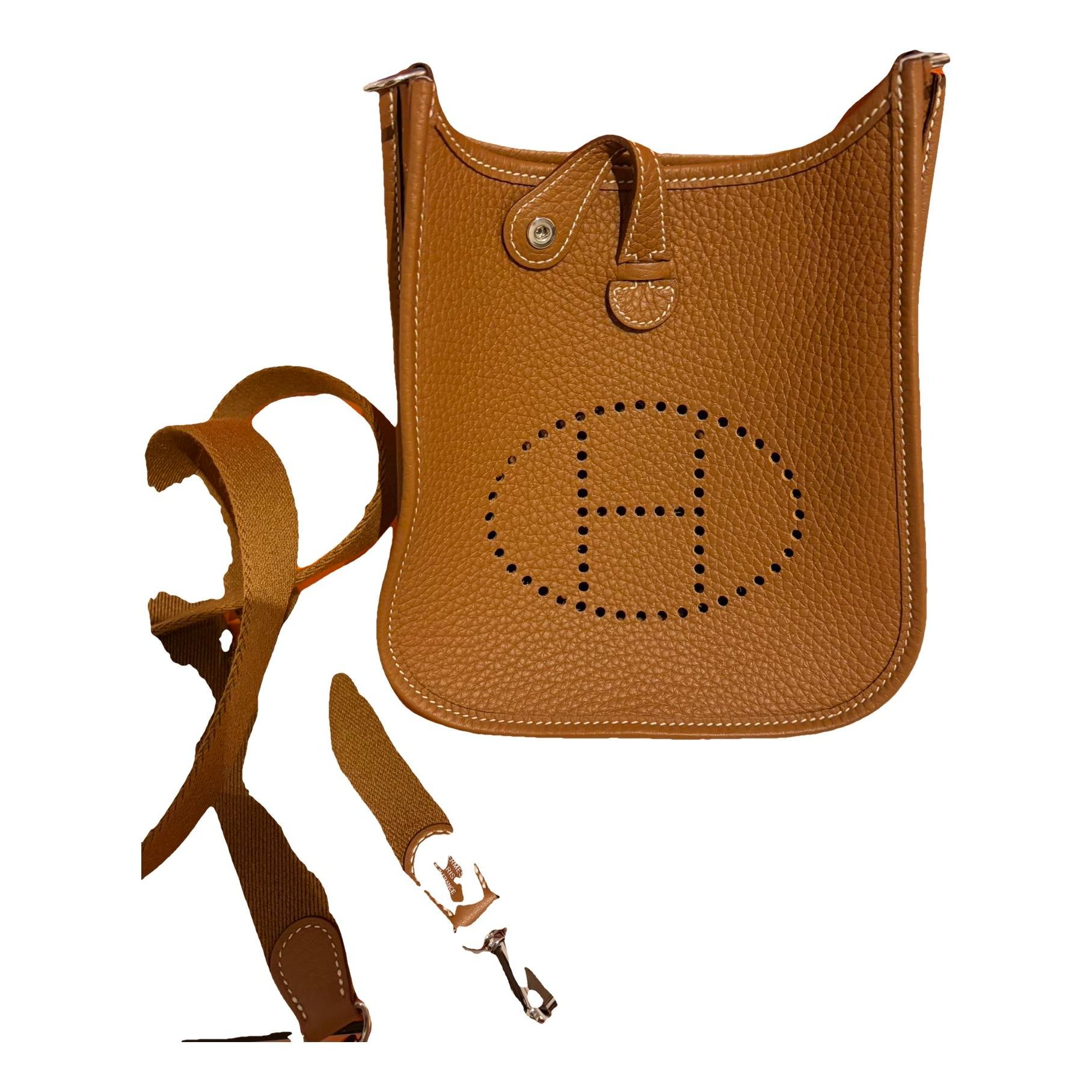 Evelyne leather crossbody bag
