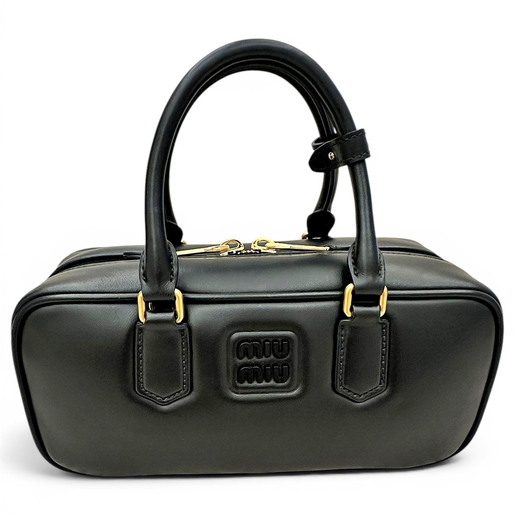 Arcadie leather handbag
