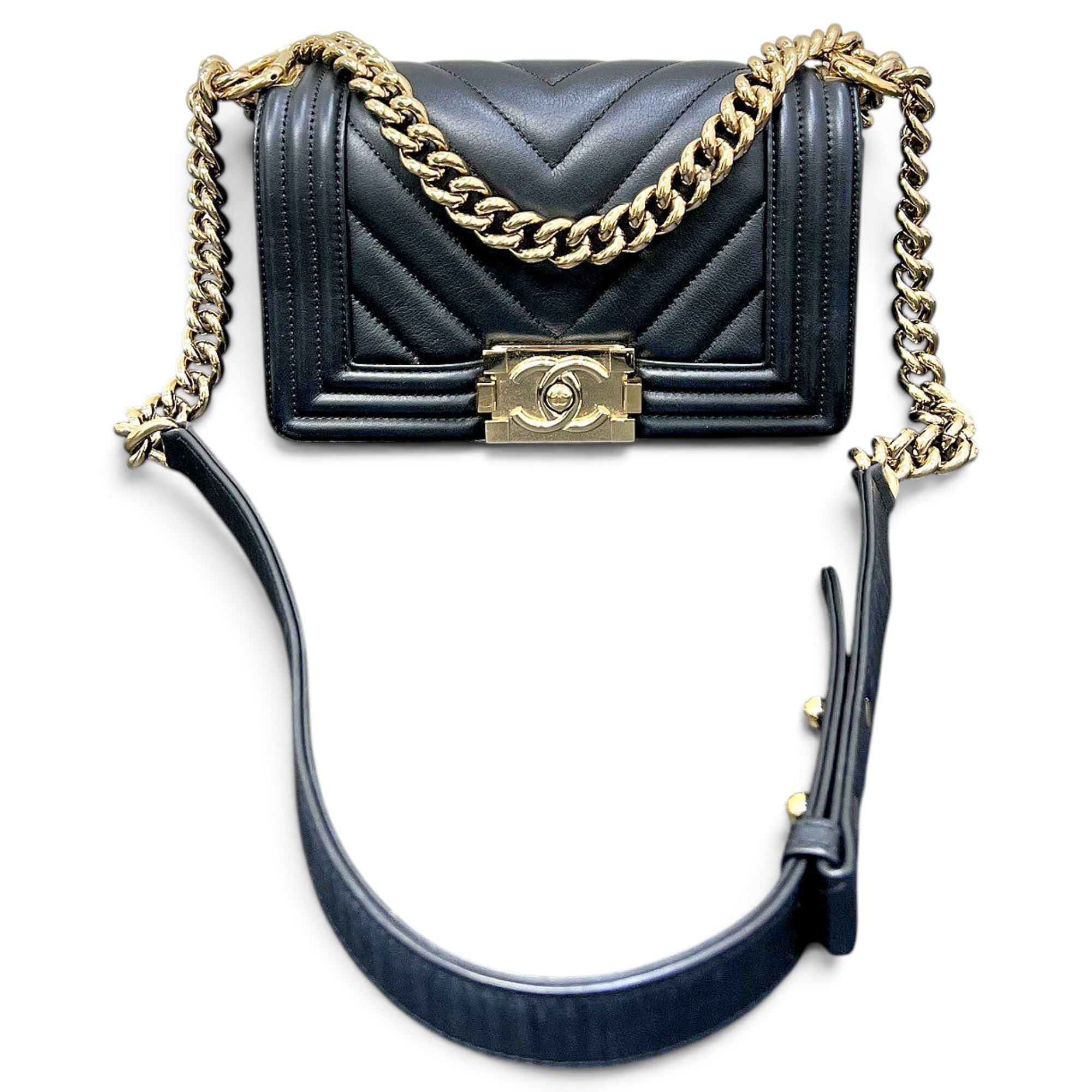 Boy leather handbag