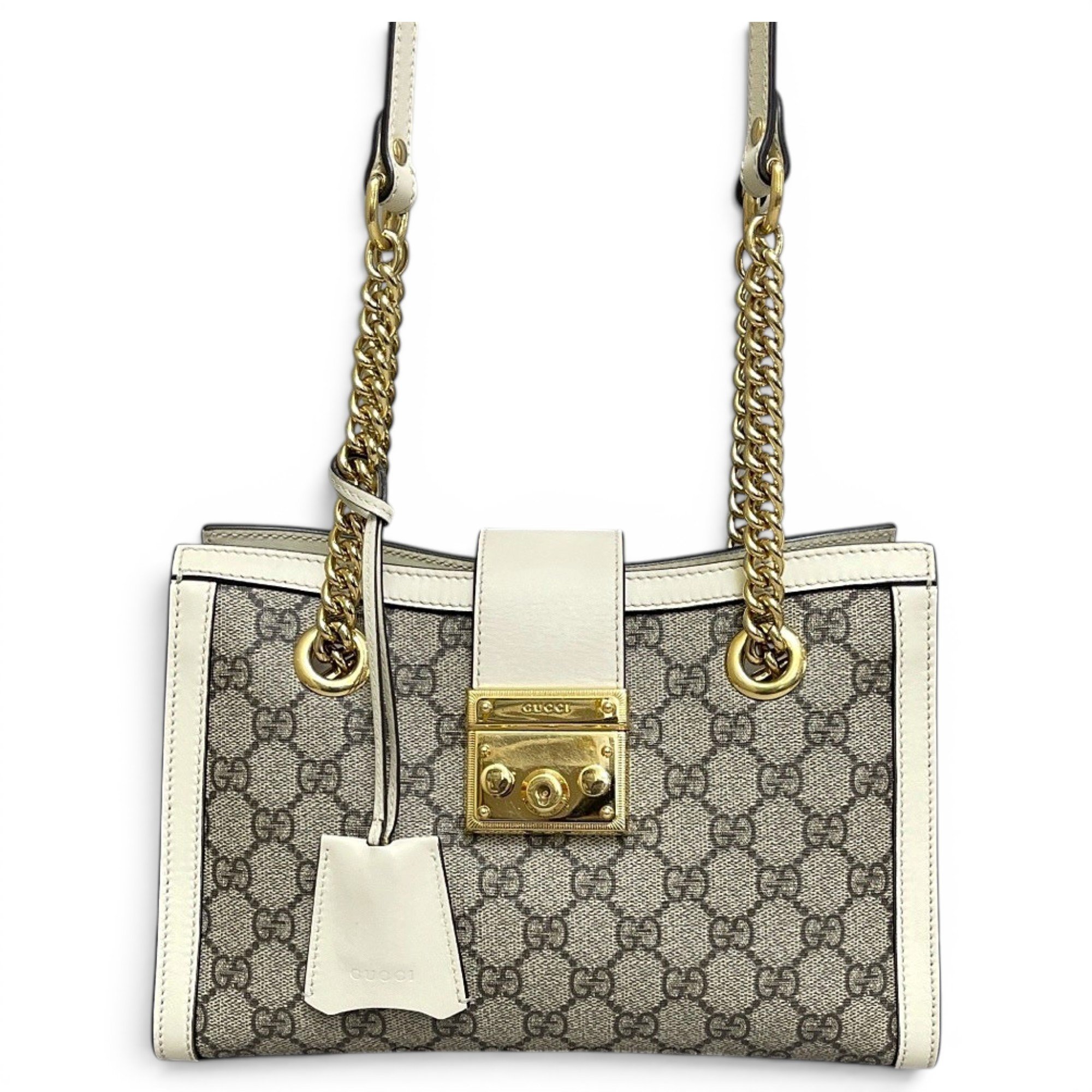 Padlock cloth handbag