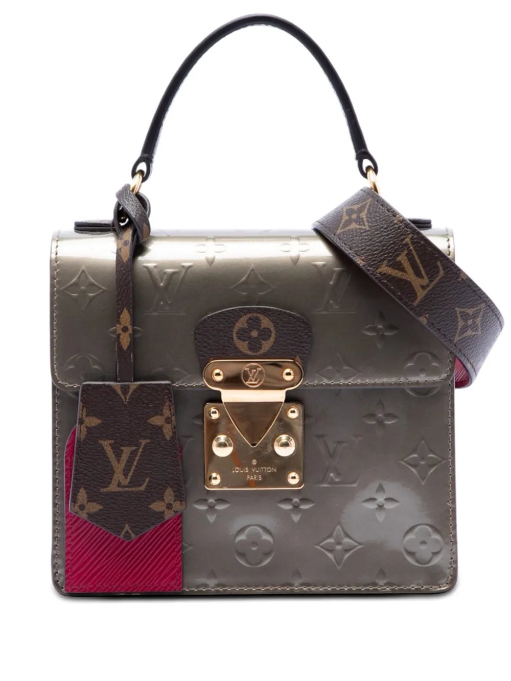 2019 Monogram Vernis Spring Street satchel