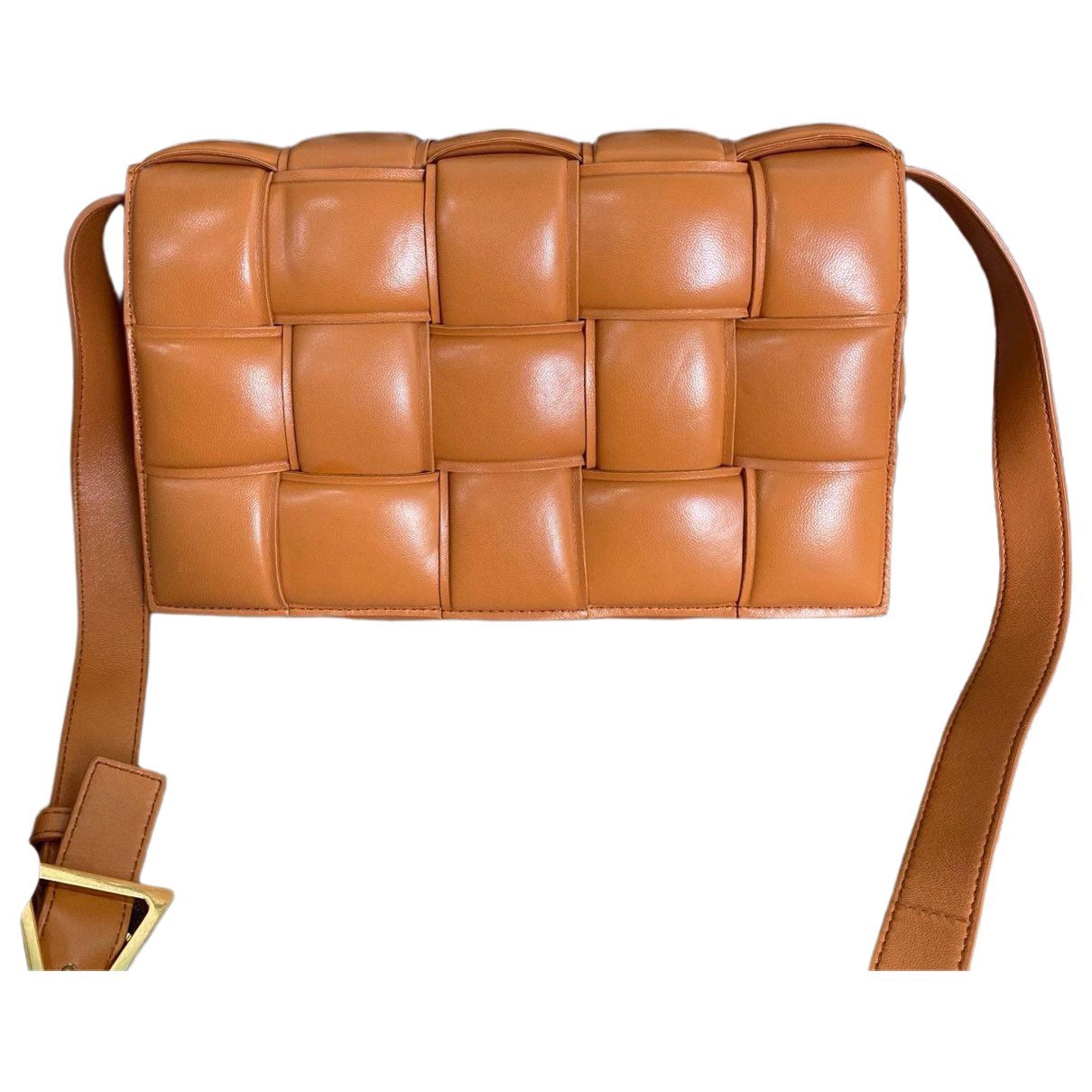 Cassette Padded leather handbag