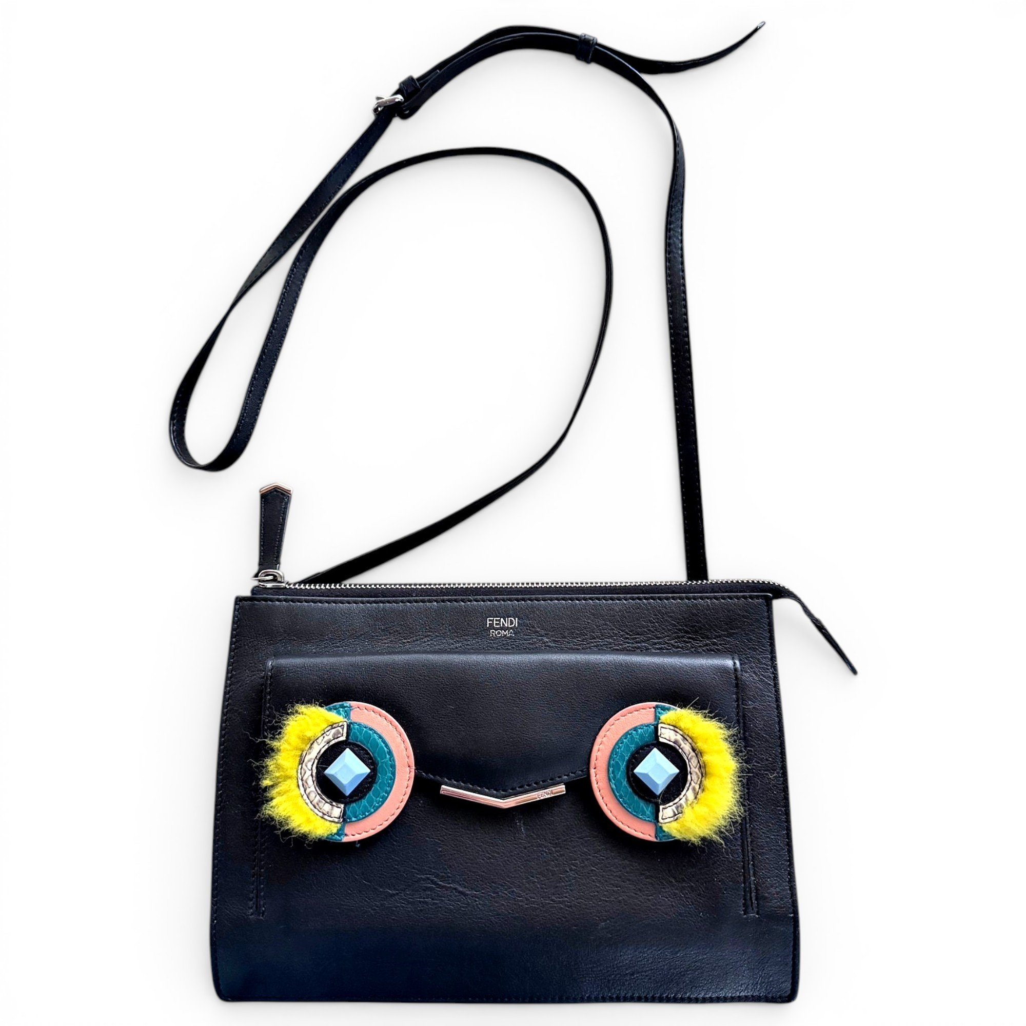 Leather crossbody bag