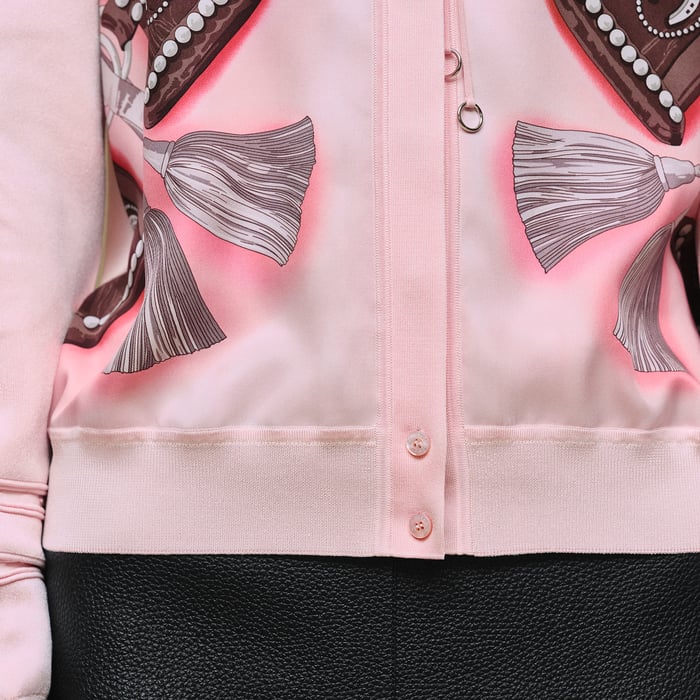 Rose Grenade "Aux Champs Remix" Buttoned Twillaine Blouse