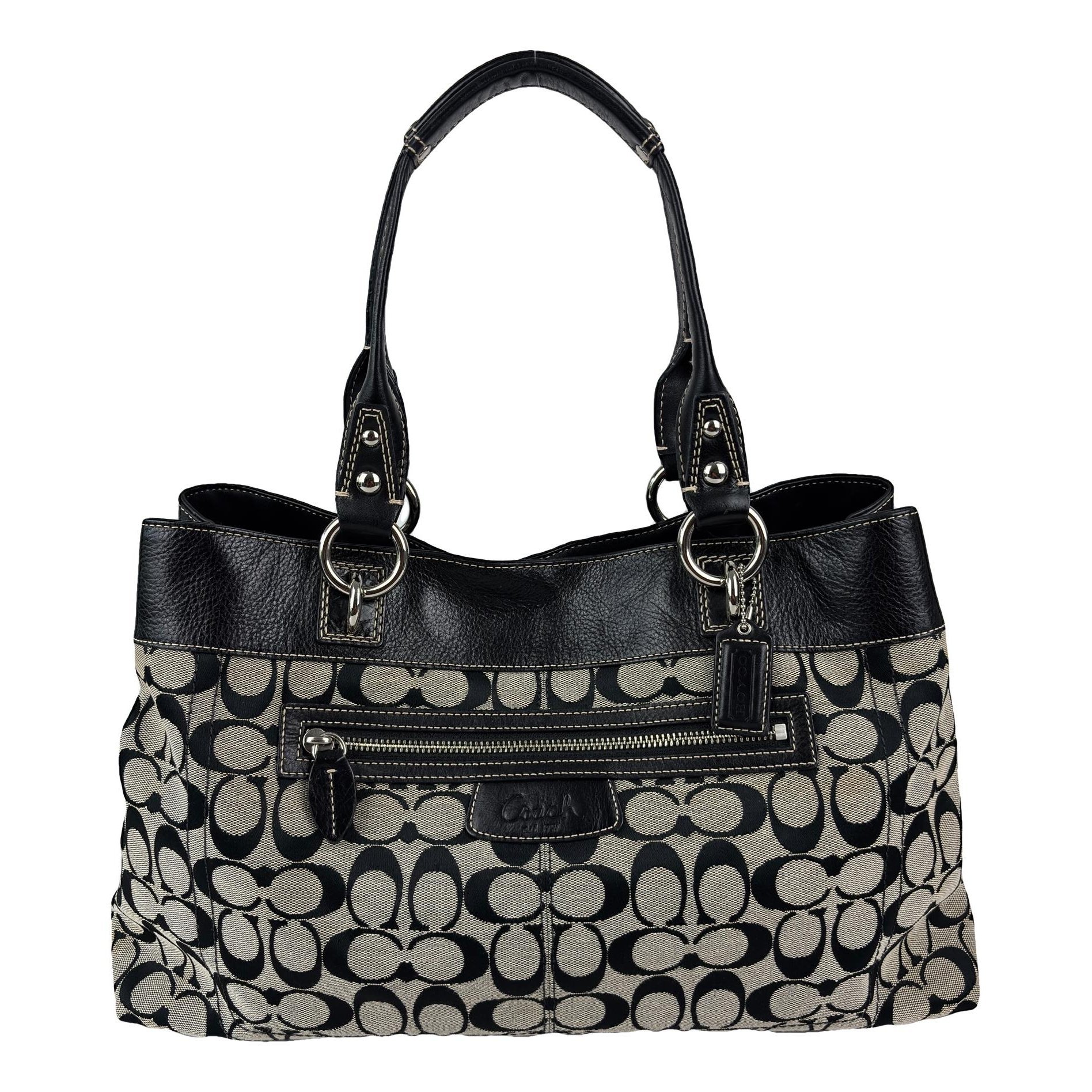 Signature Sufflette cloth handbag