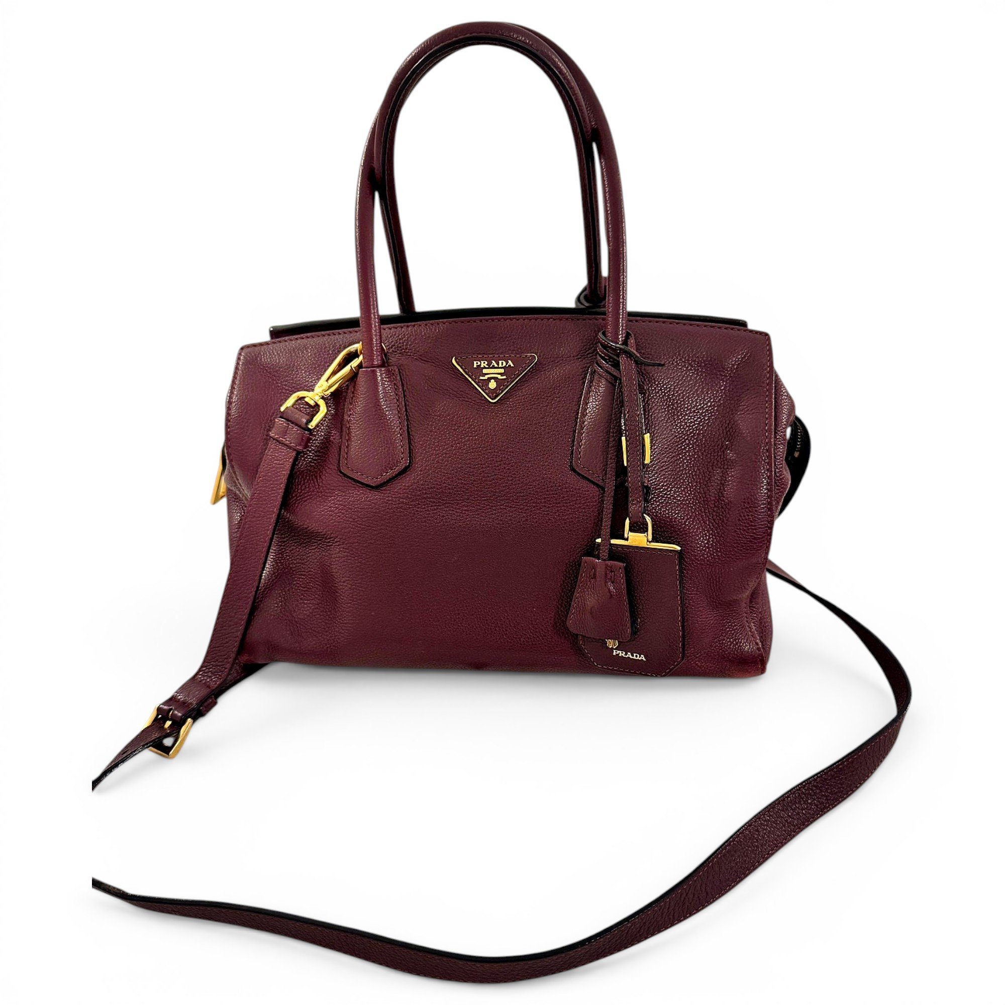 Leather handbag