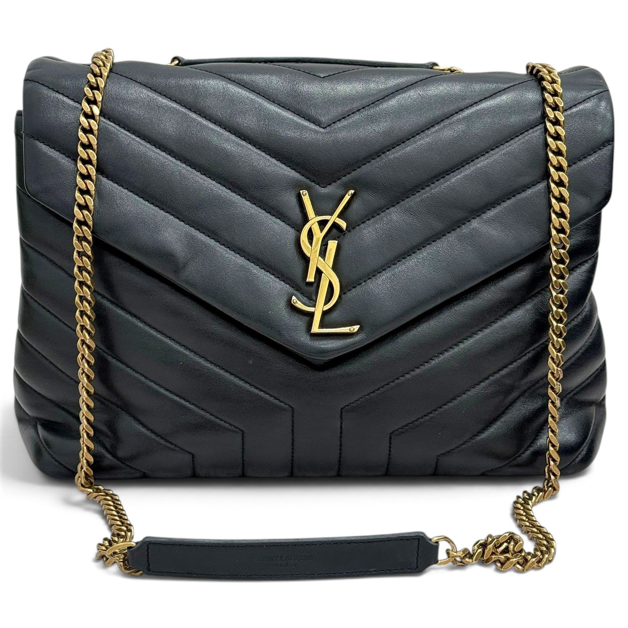 Loulou leather handbag