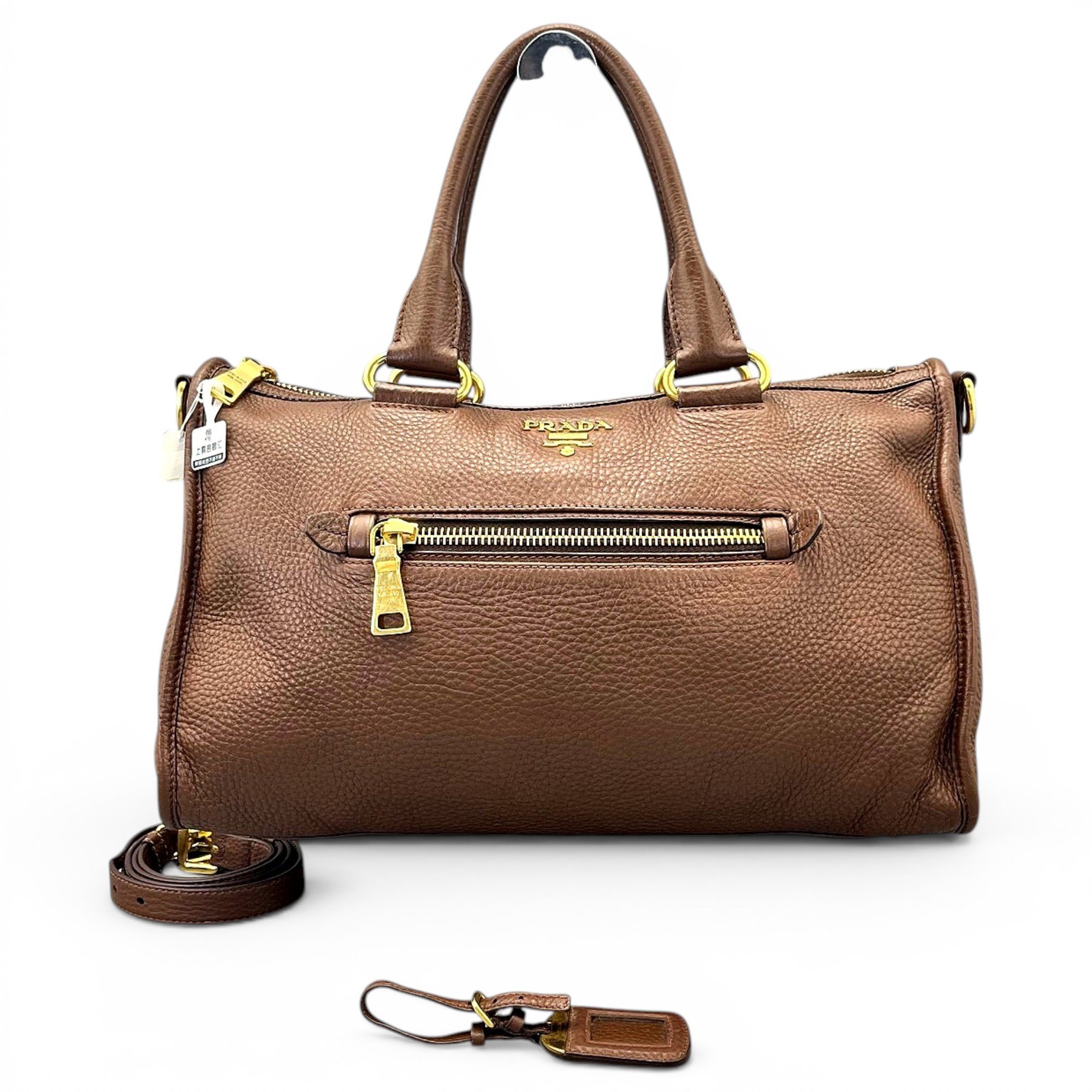Leather handbag