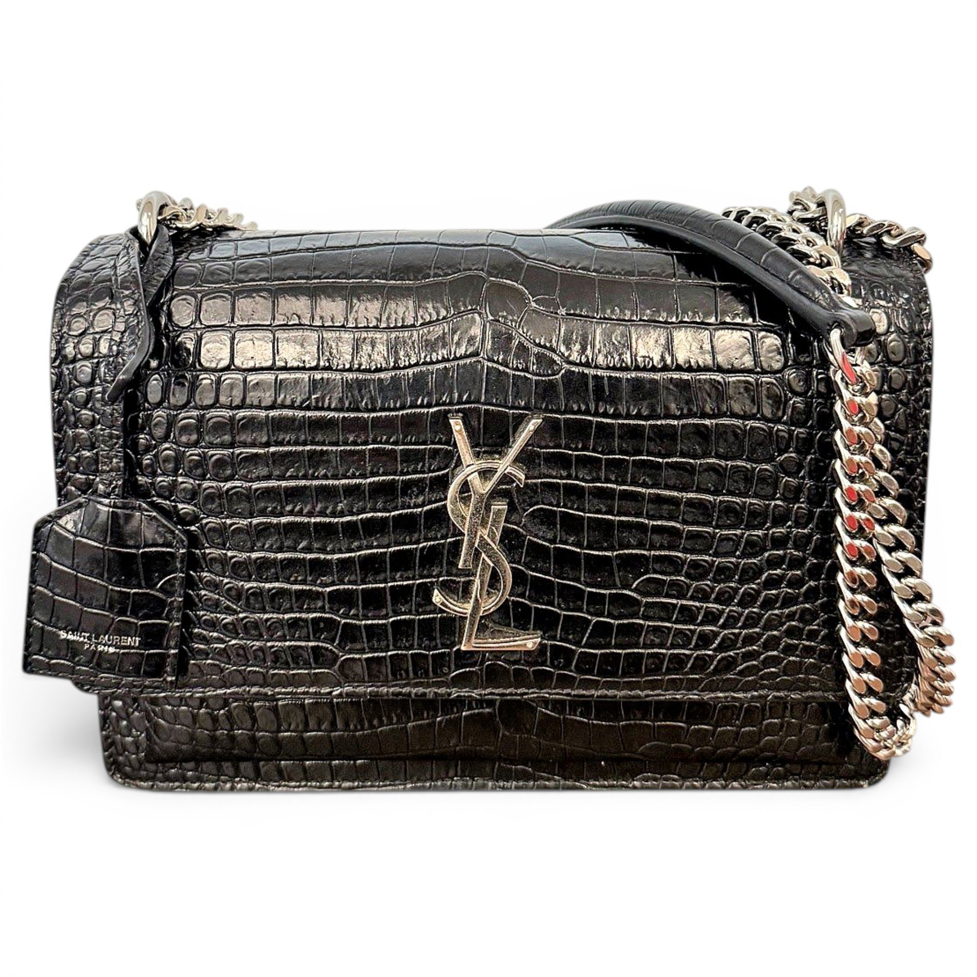 Sunset leather handbag