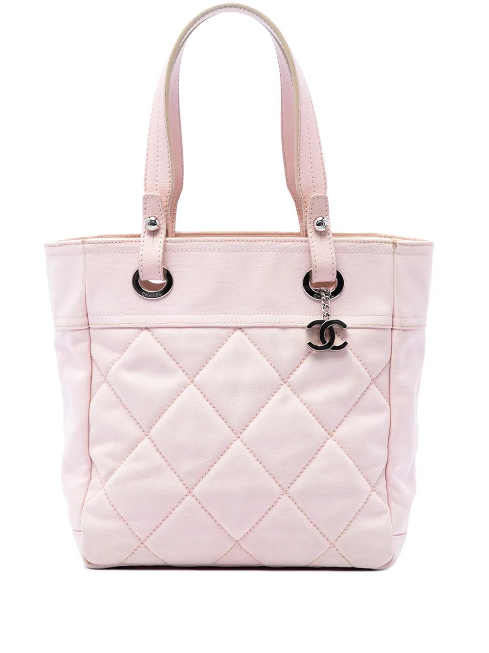 2008-2009 Small Quilted Canvas Paris Biarritz tote bag