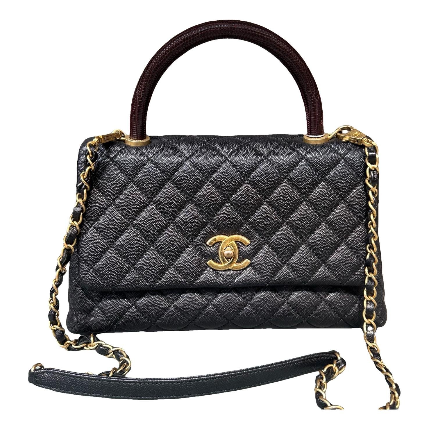 Coco Handle leather handbag