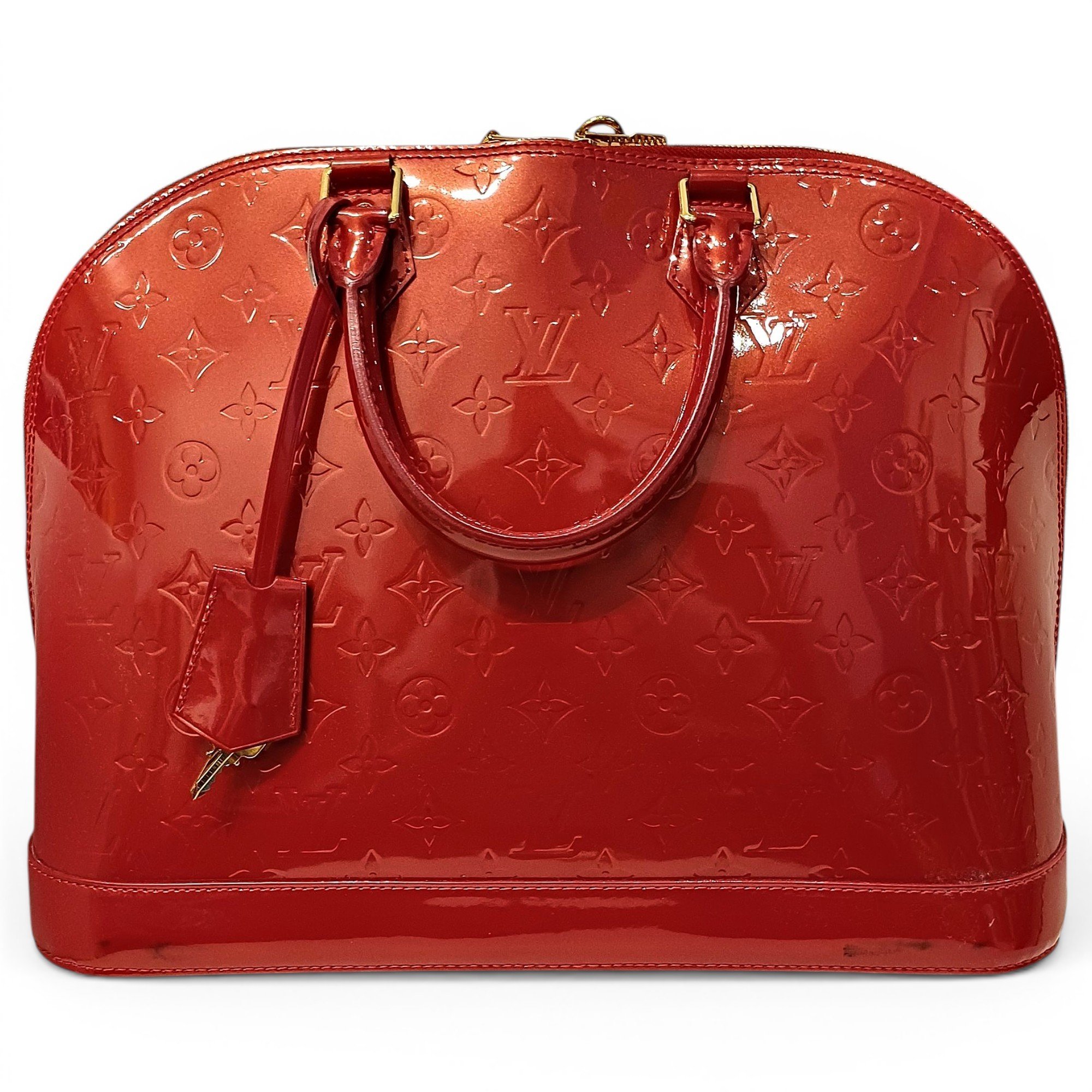 Alma leather handbag