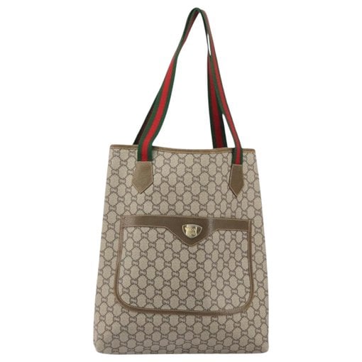 Leather tote