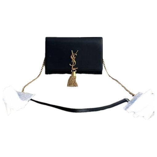 Pompom Kate leather crossbody bag