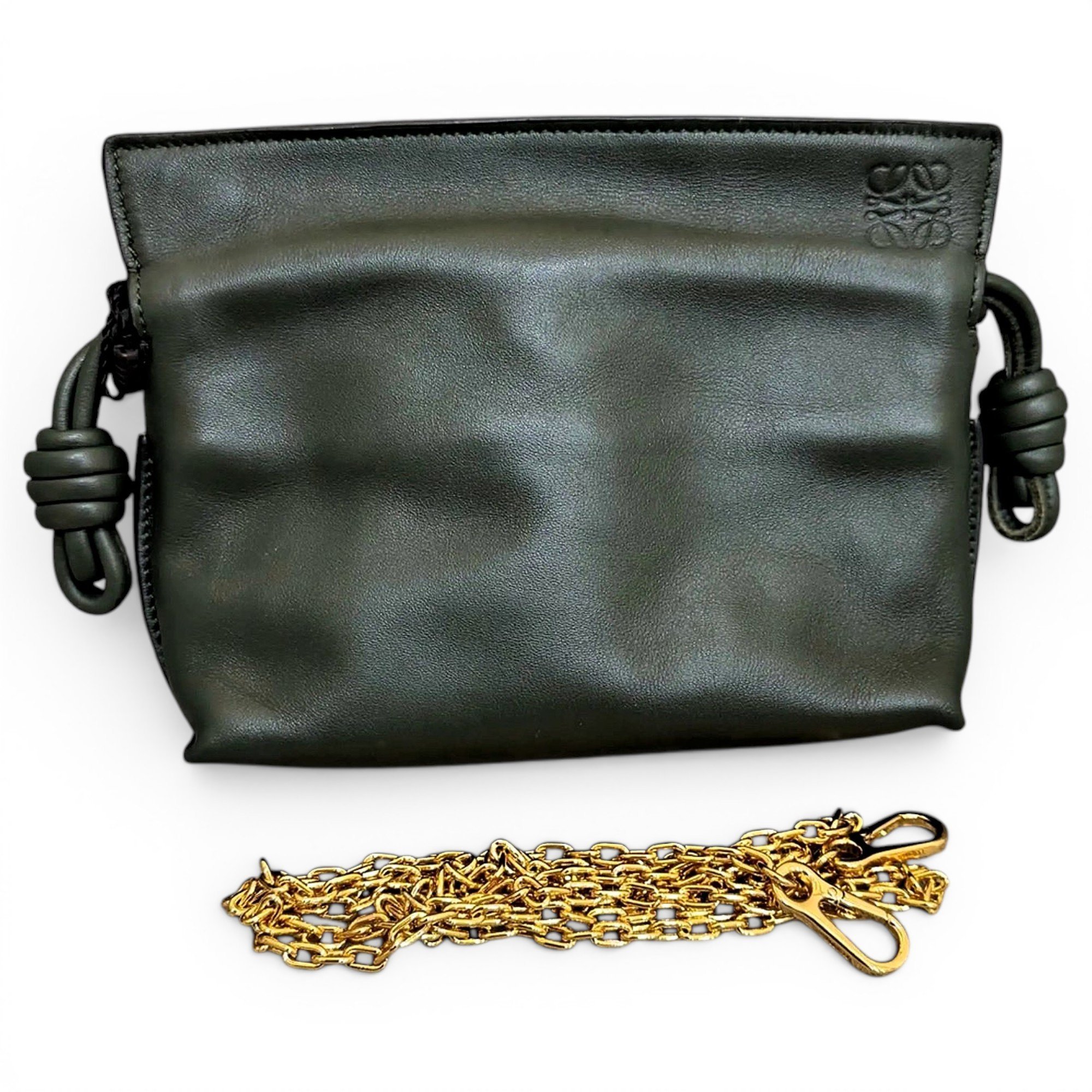 Flamenco Chain leather crossbody bag