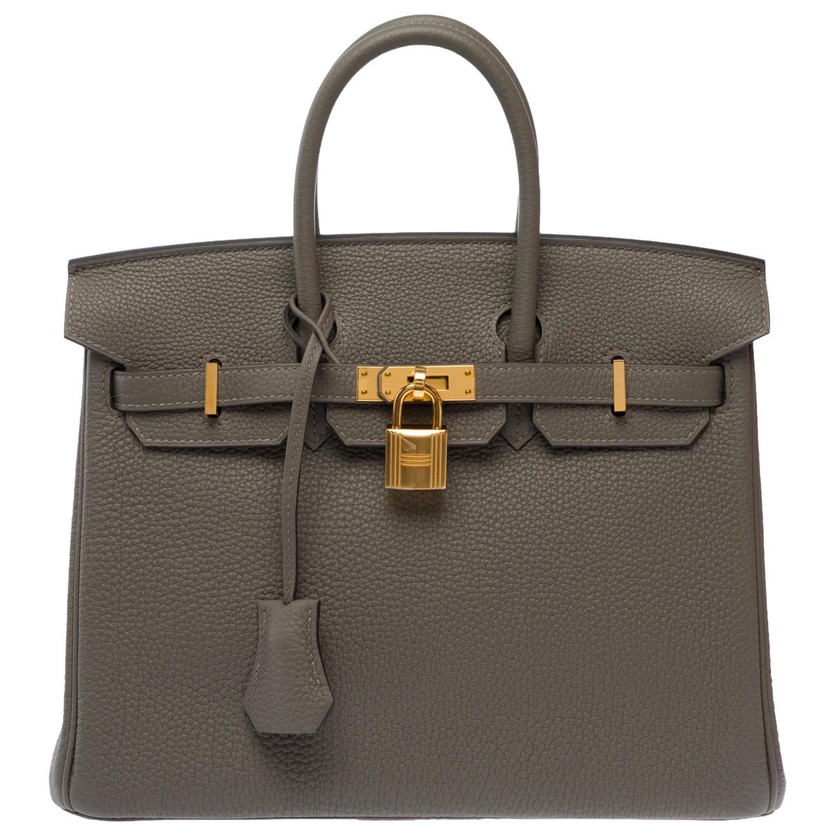 Birkin 25 leather handbag