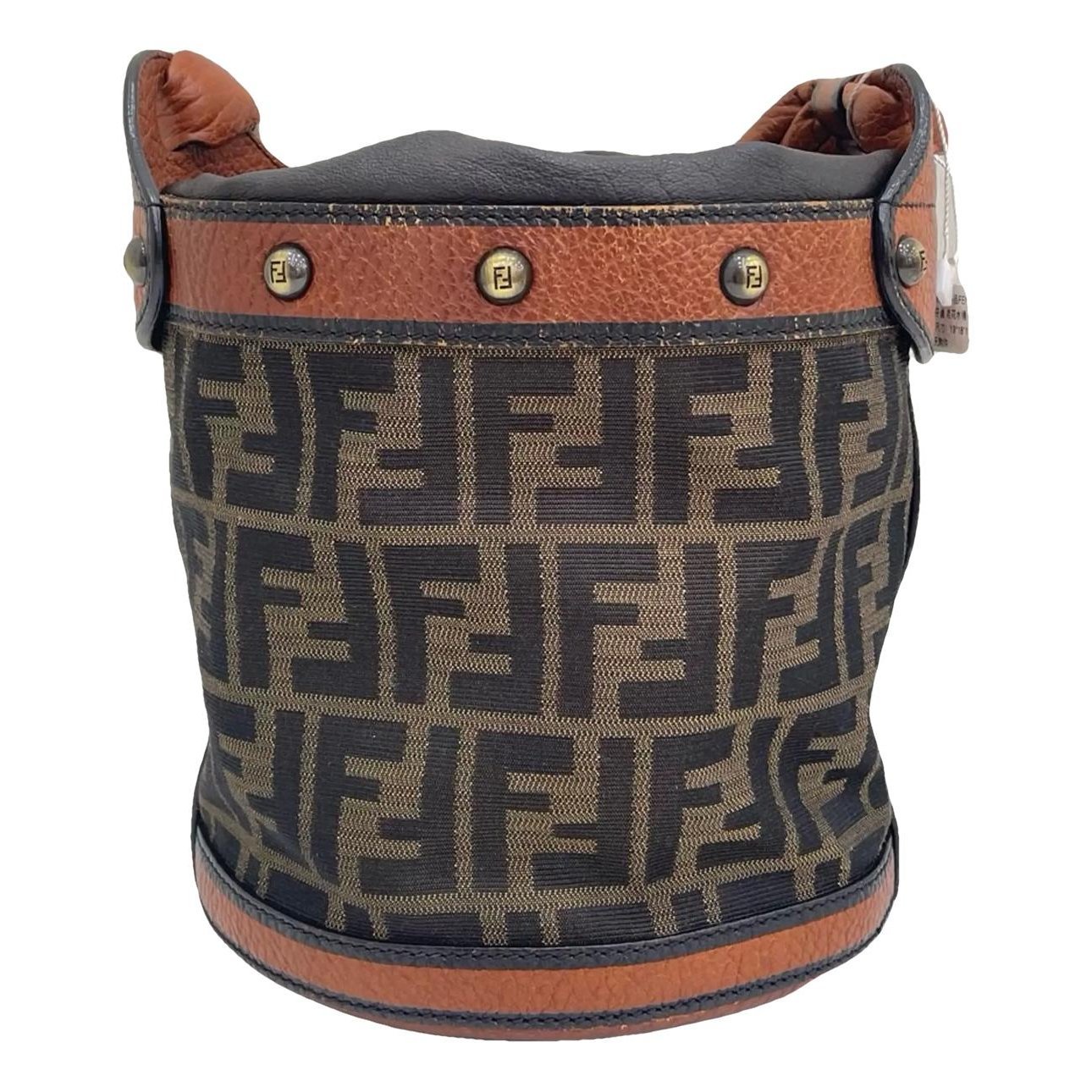 Palazzo Bucket cloth crossbody bag