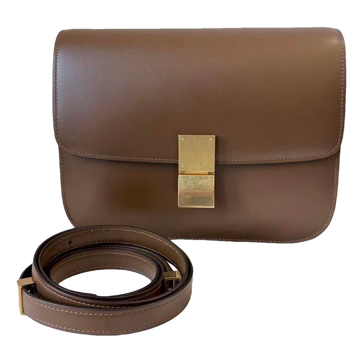 Classic leather handbag