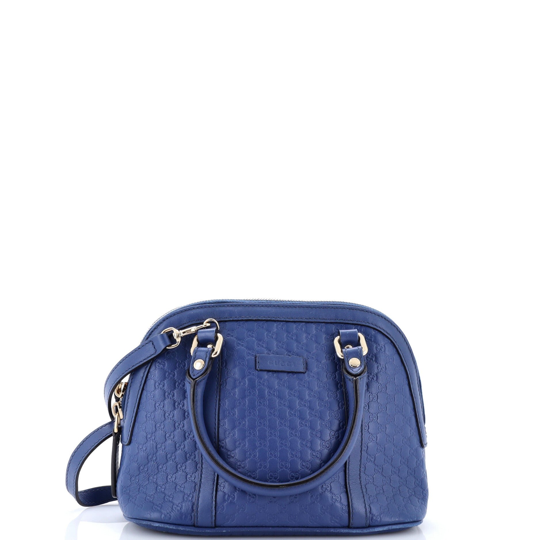 Convertible Dome Satchel Microguccissima Leather Mini