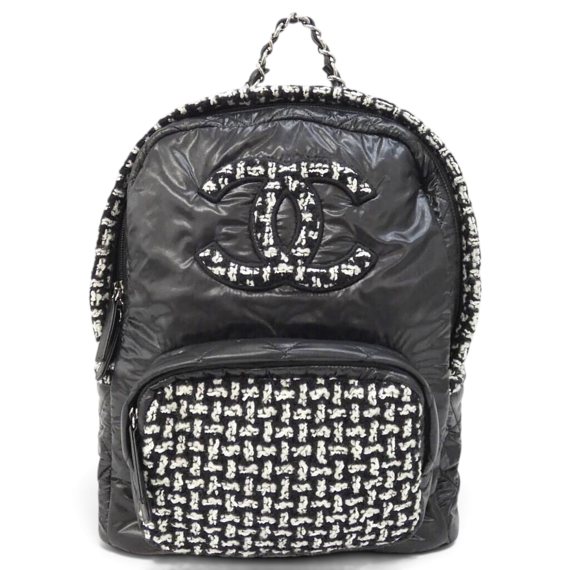 Tweed backpack