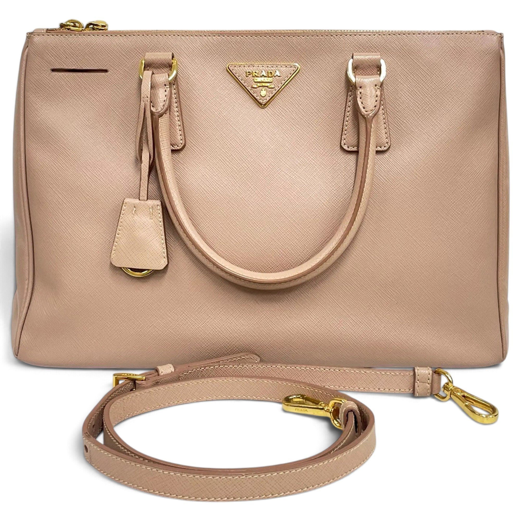 Galleria leather handbag