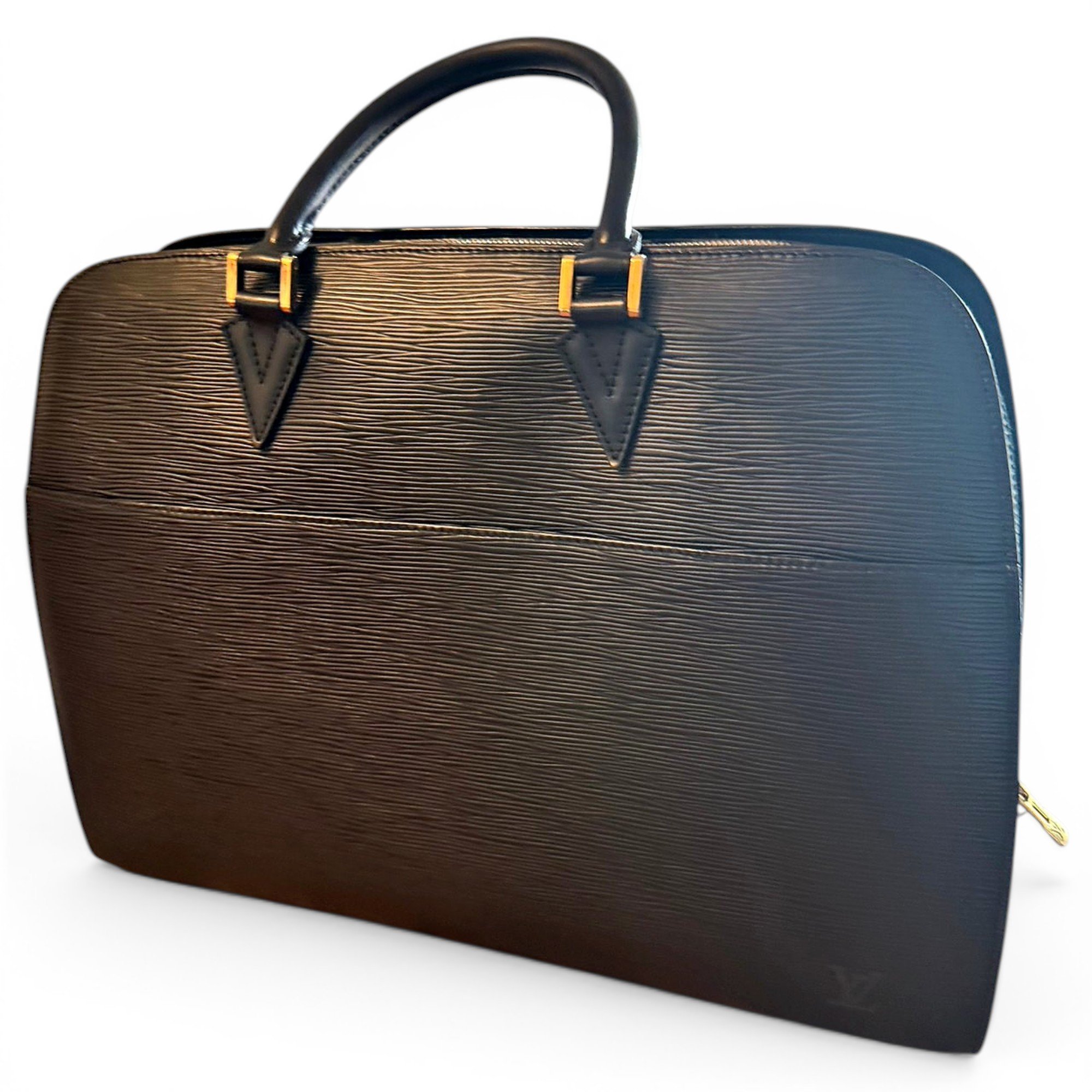 Porte Documents Voyage leather handbag