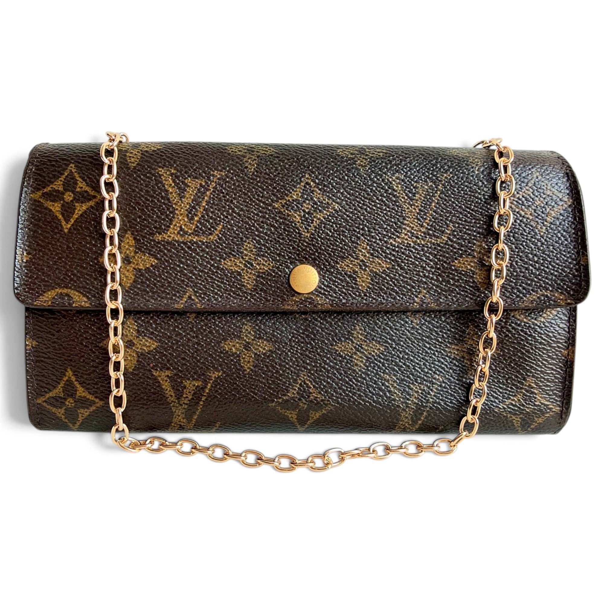 Pochette Accessoire leather handbag
