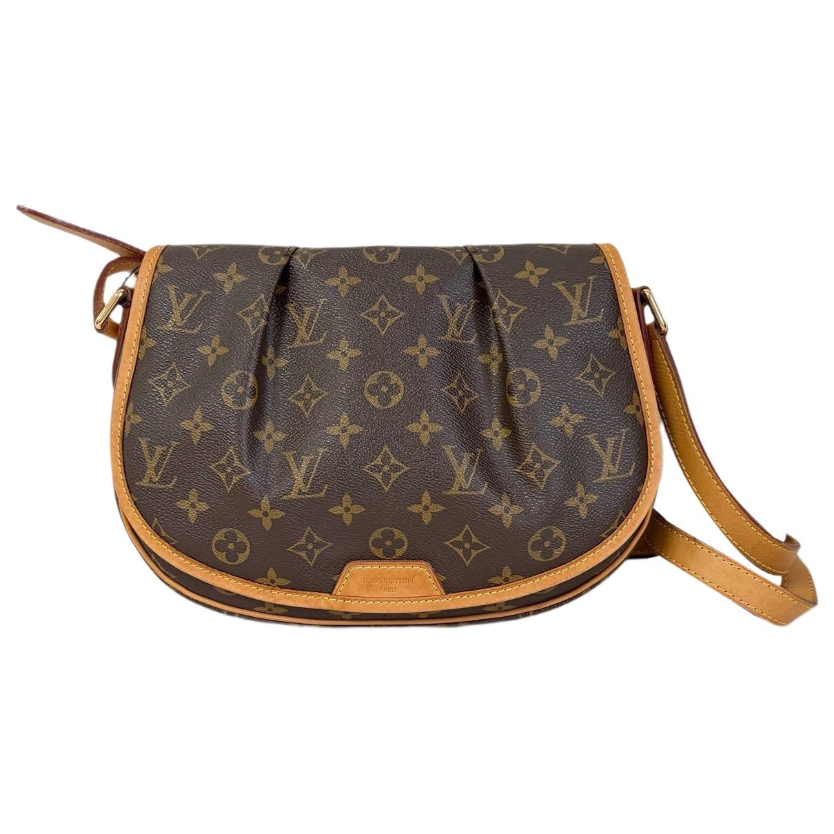 Menilmontant leather handbag