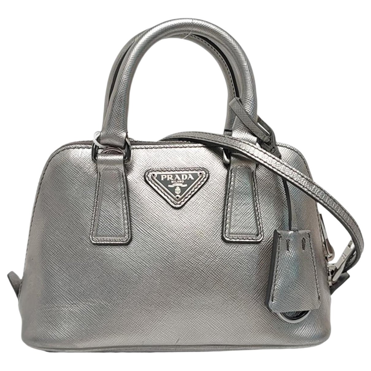 Promenade leather handbag