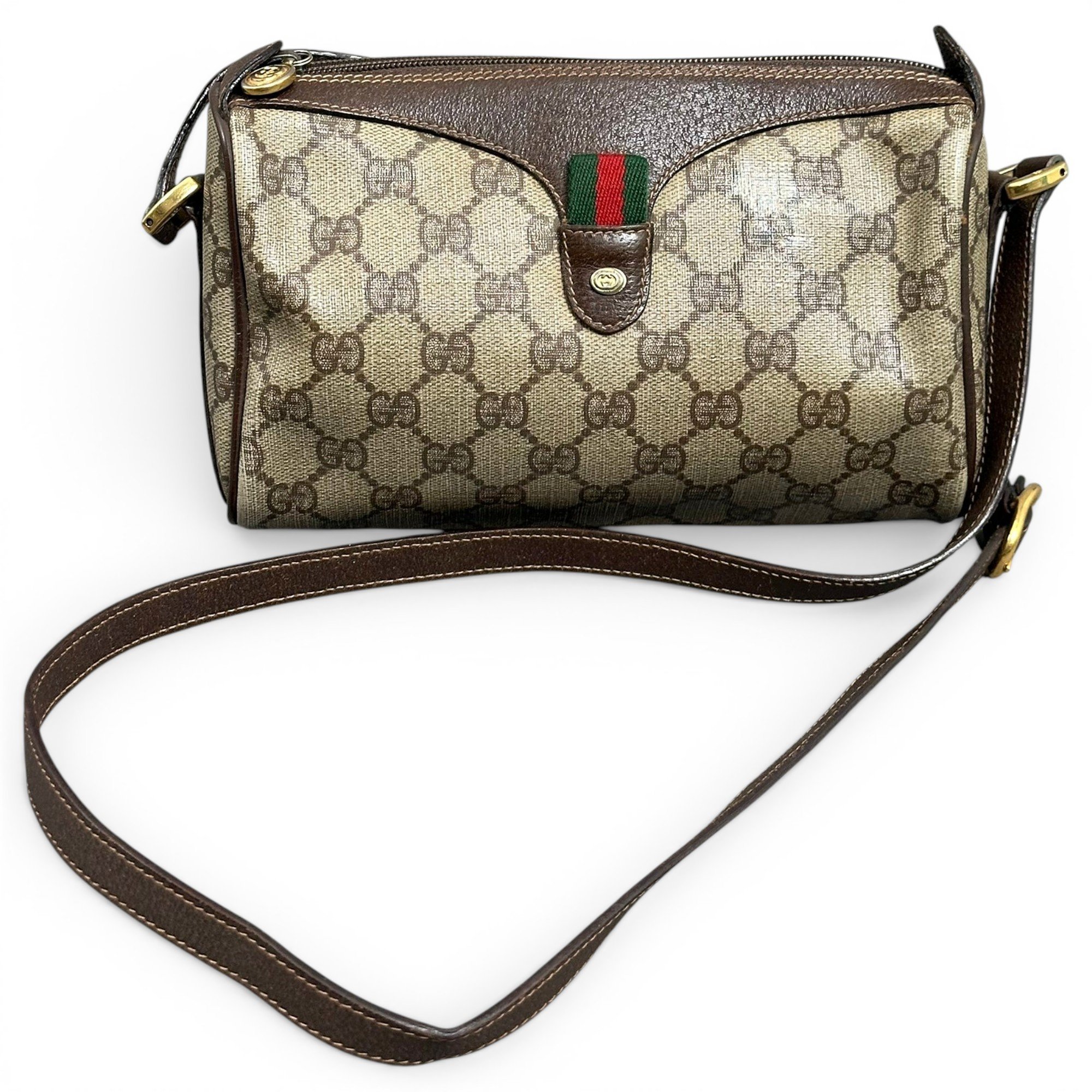 Leather crossbody bag