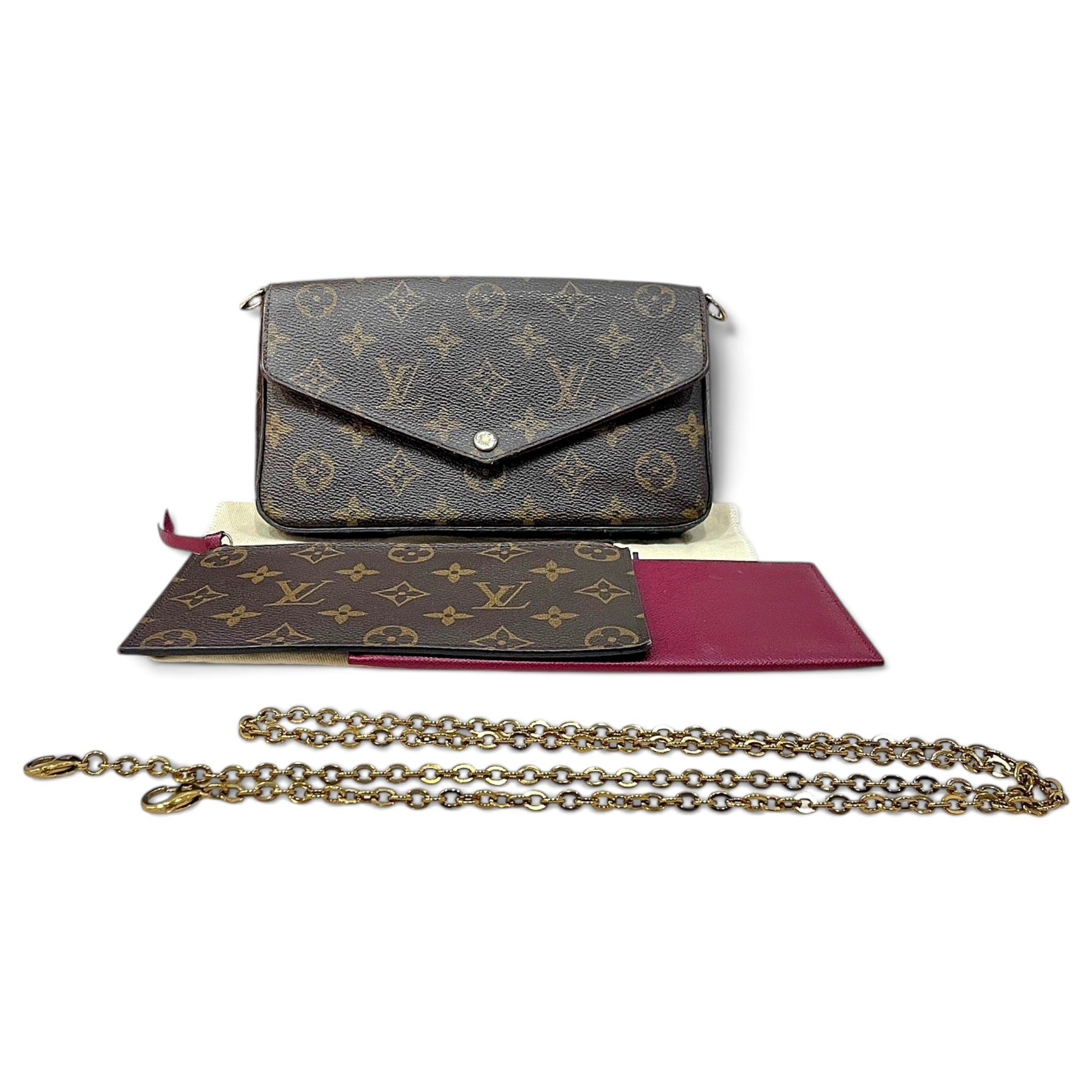 Félicie leather crossbody bag