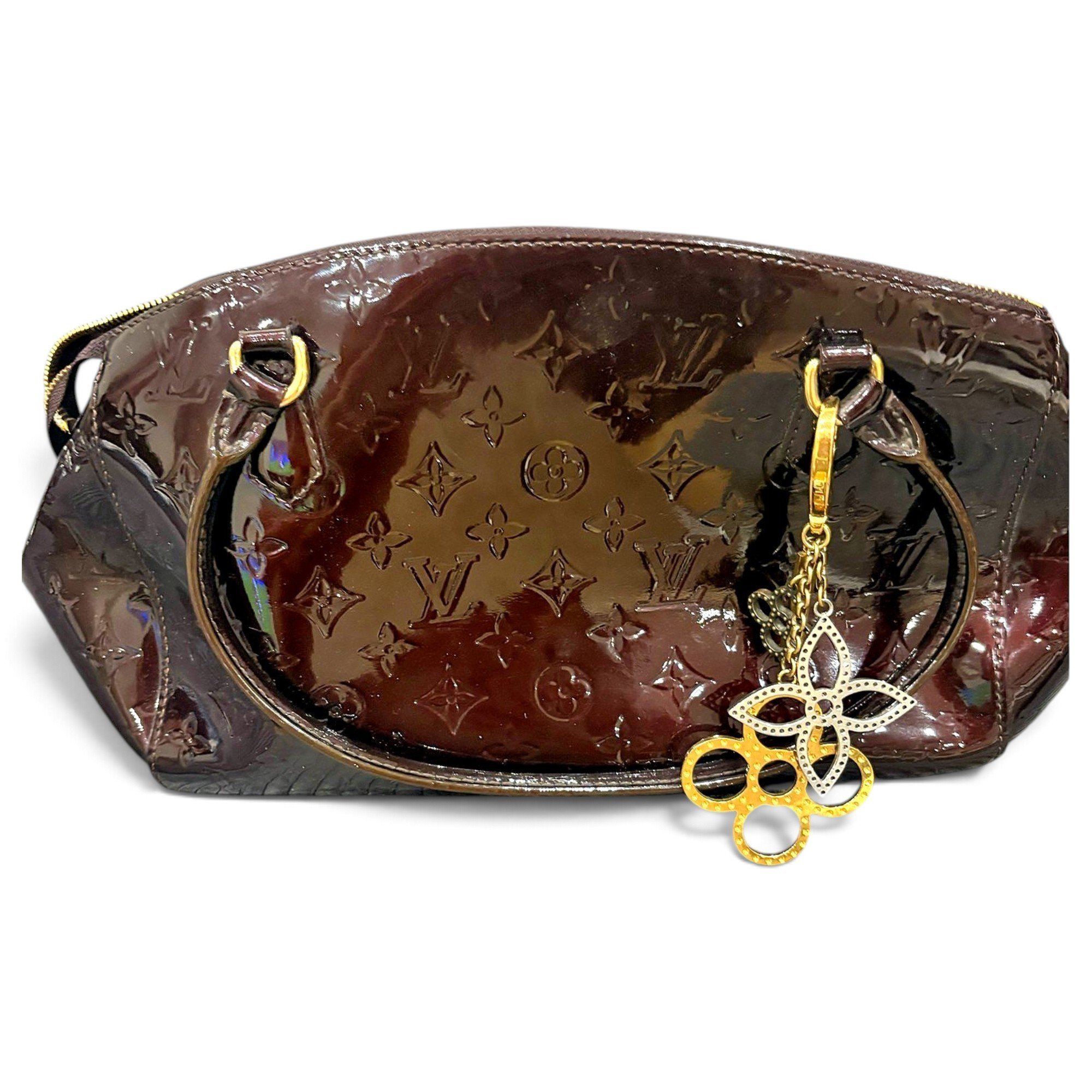 Bedford patent leather handbag