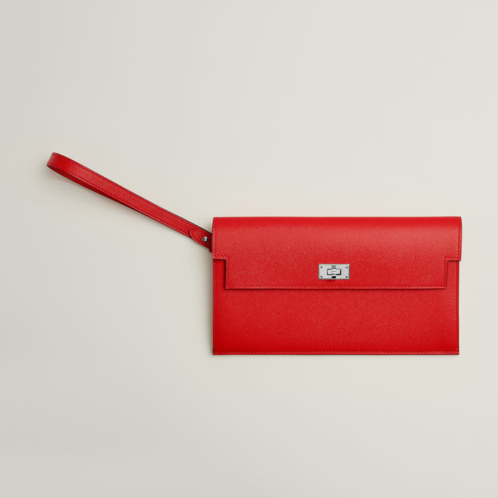 Rouge De Cœur Kelly Pocket Long Wallet