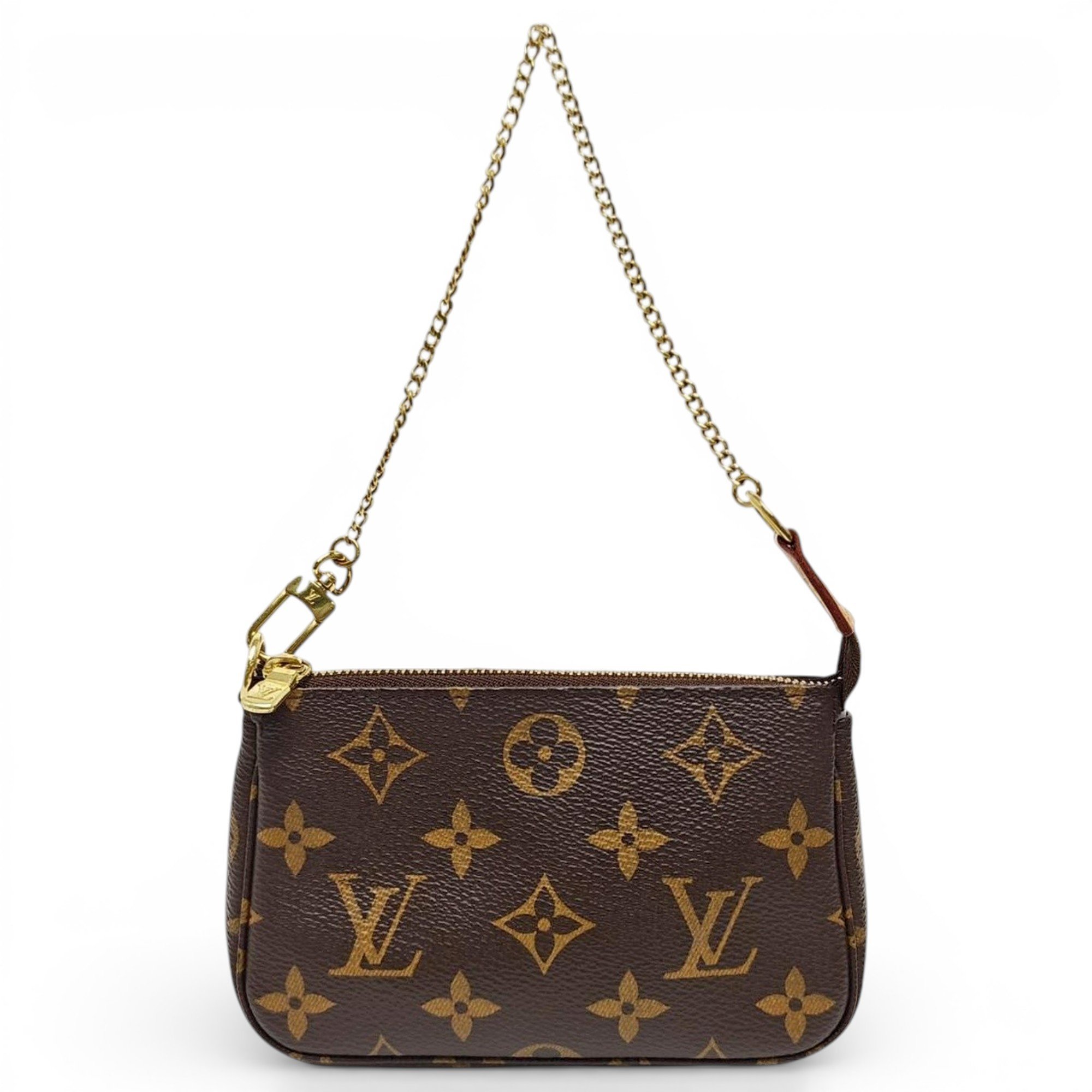 Maxi Multi Pochette Accessoires leather handbag