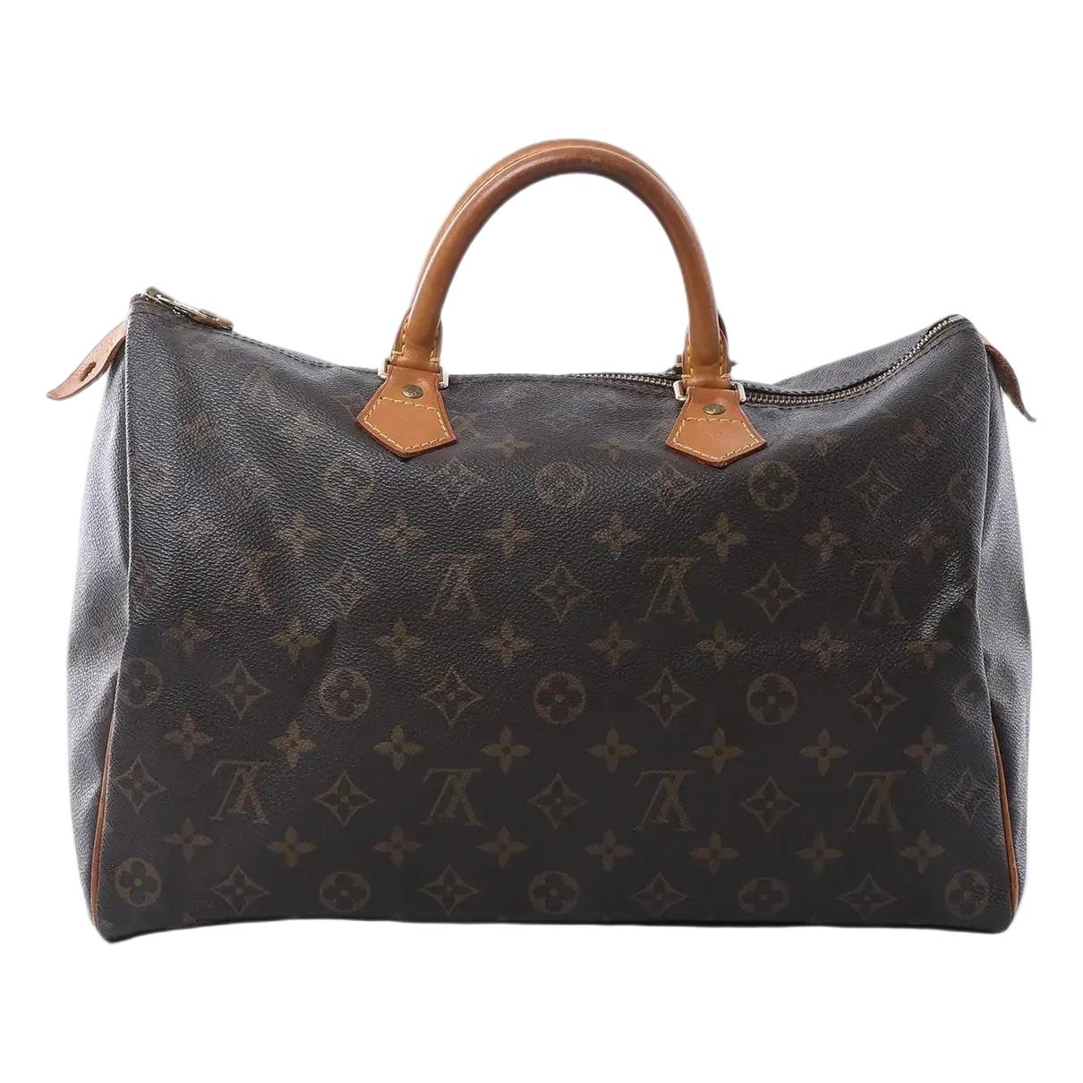 Speedy leather handbag