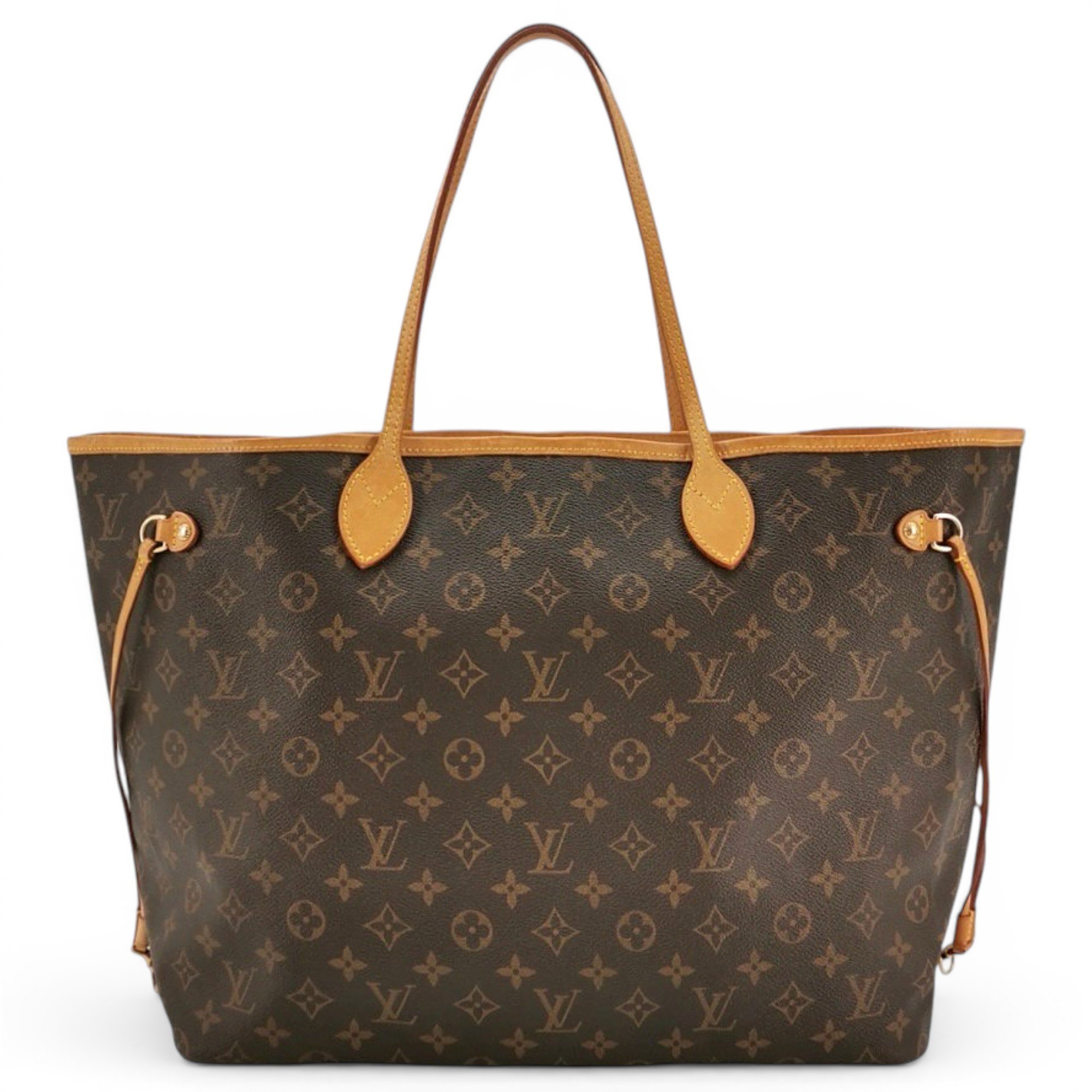 Louis Vuitton Neverfull leather tote