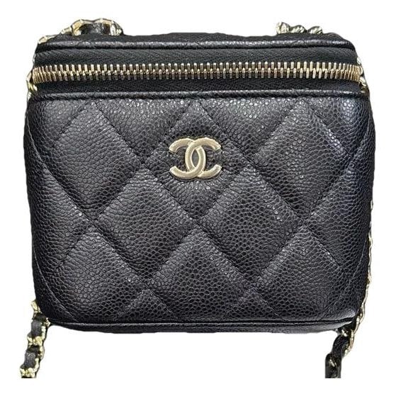 Trendy CC Vanity leather handbag