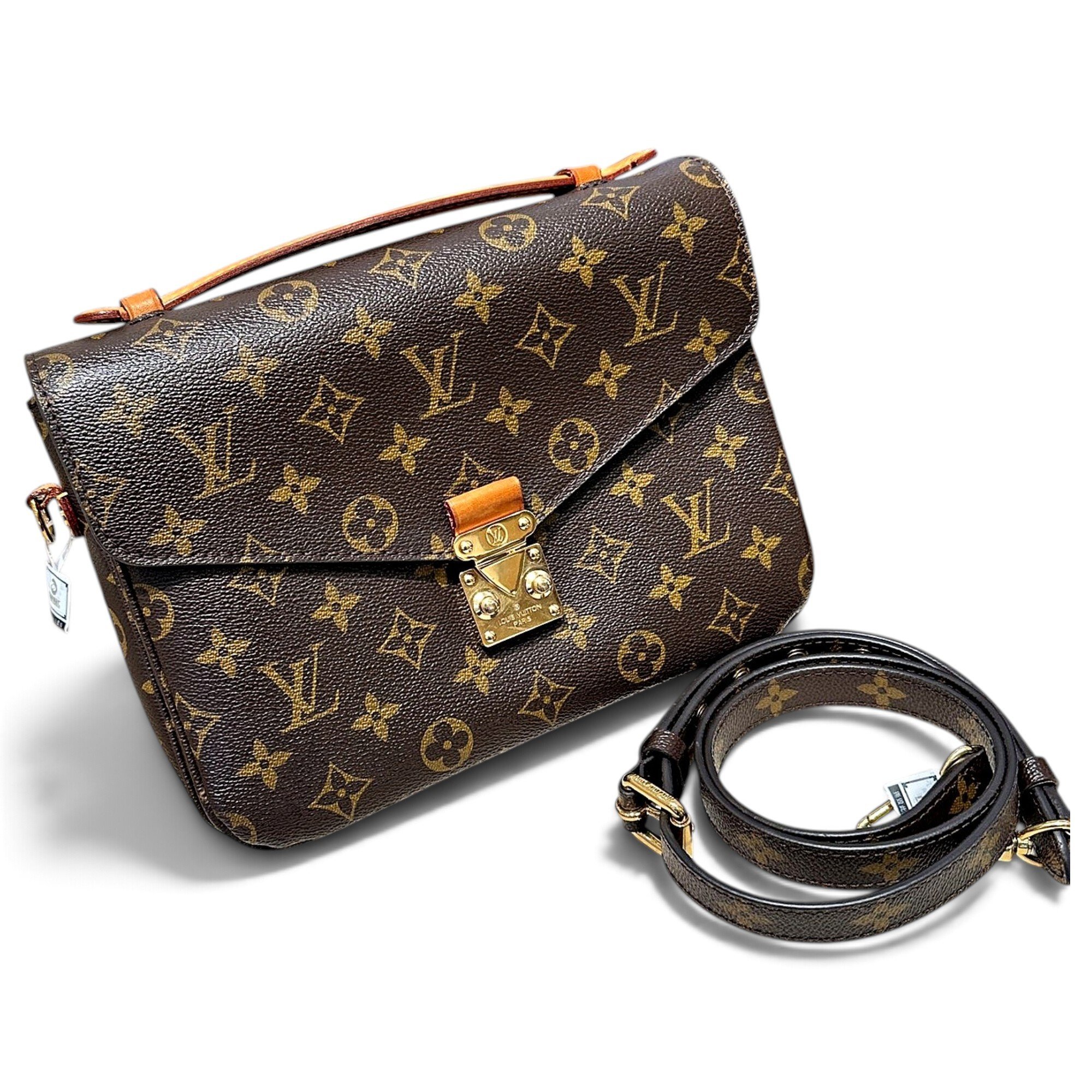 Metis leather crossbody bag